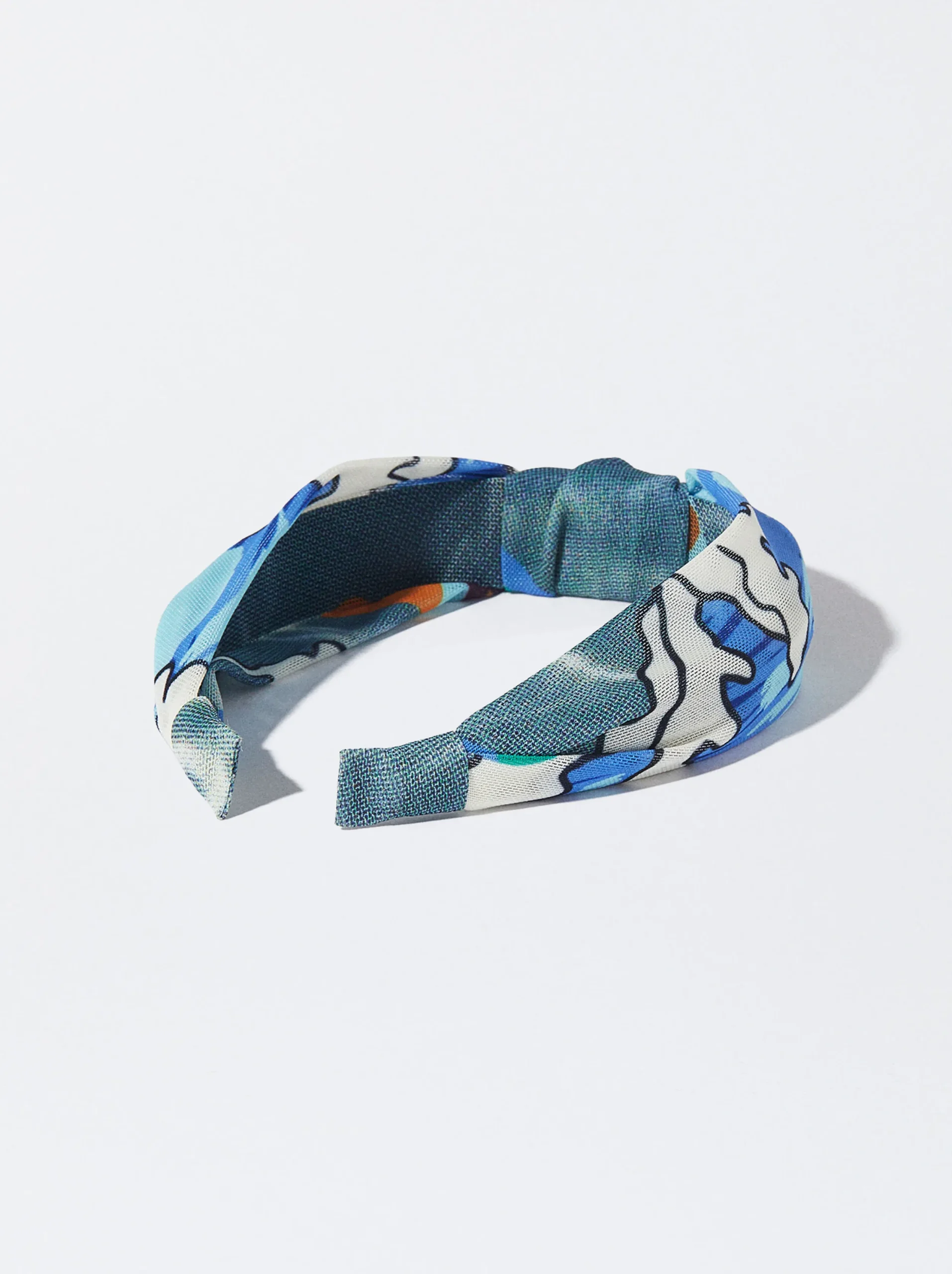 PARFOIS Diadema Ancha Estampada Multicor Flash Sale