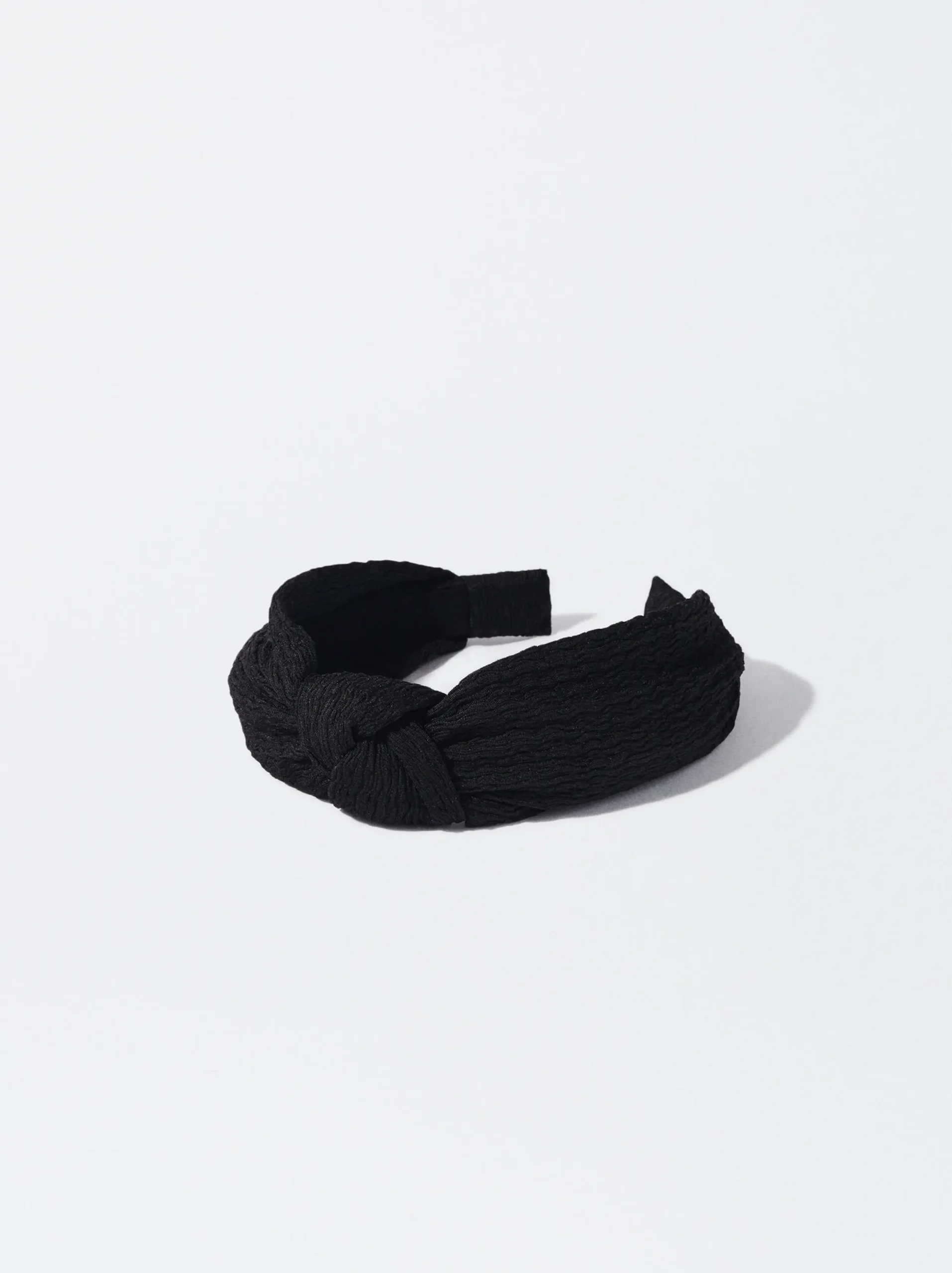 PARFOIS Diadema Ancha Nudo Negro Cheap