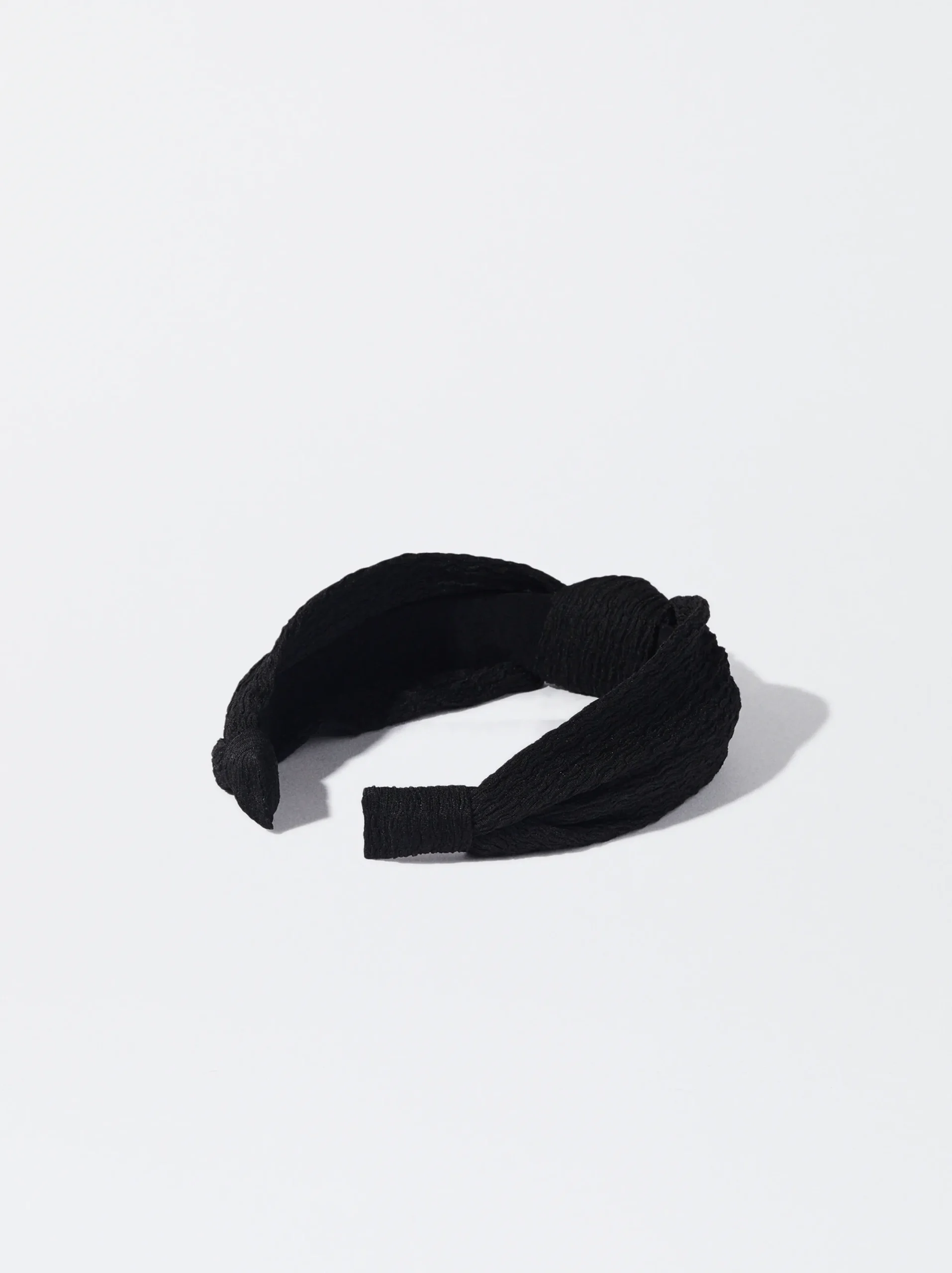 PARFOIS Diadema Ancha Nudo Negro Cheap