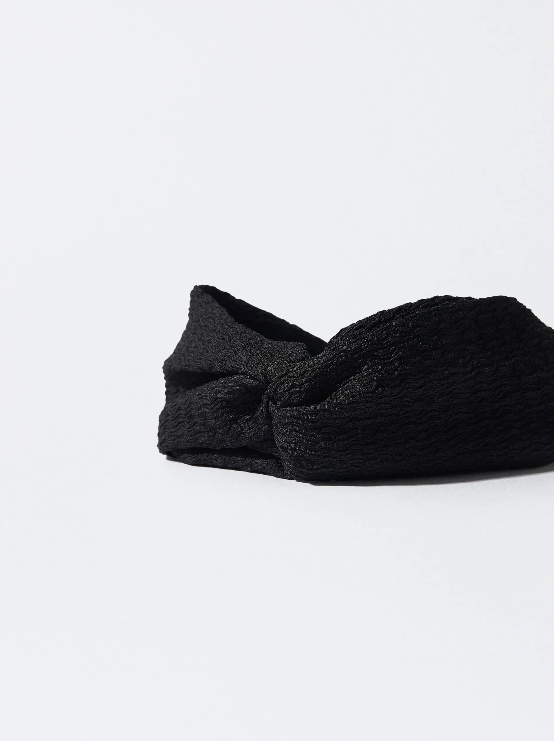 PARFOIS Diadema Turbante Nudo Negro Cheap