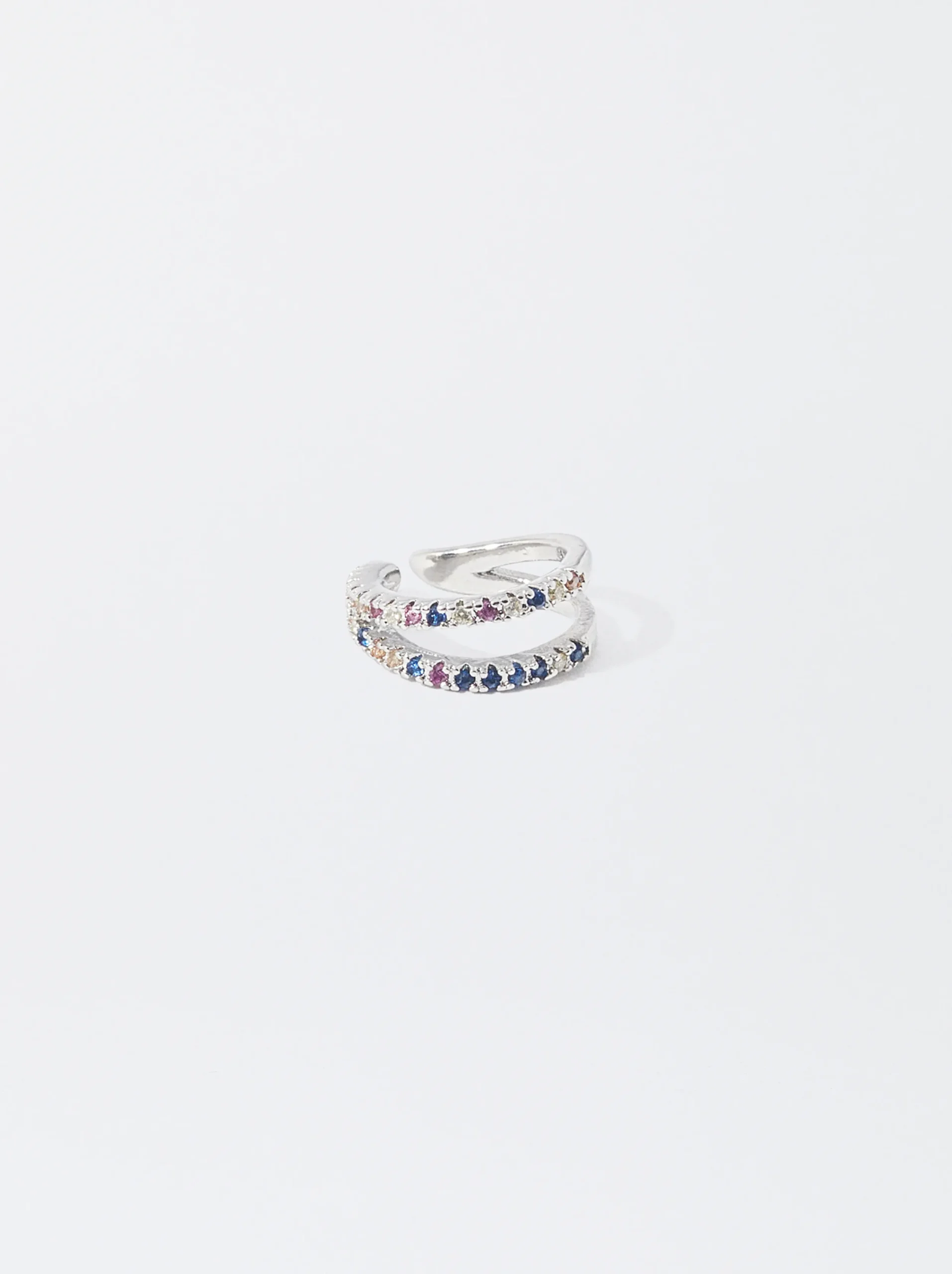 PARFOIS Ear Cuff Con Circonitas Multicor Outlet
