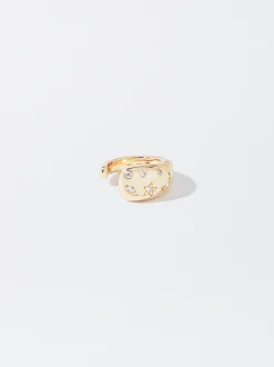 PARFOIS Ear Cuff Con Circonitas Dorado Store