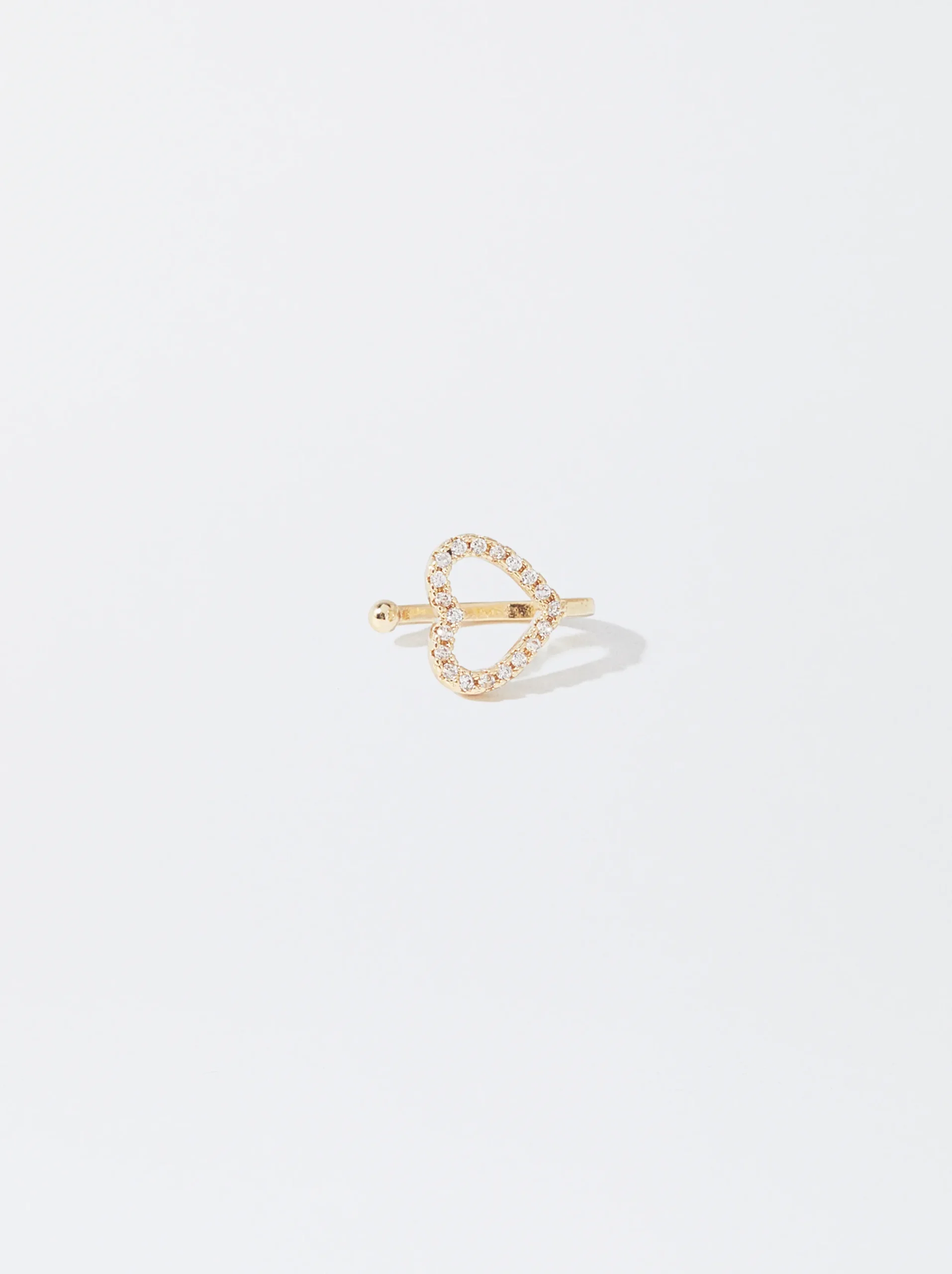 PARFOIS Ear Cuff Con Circonitas Dorado Cheap