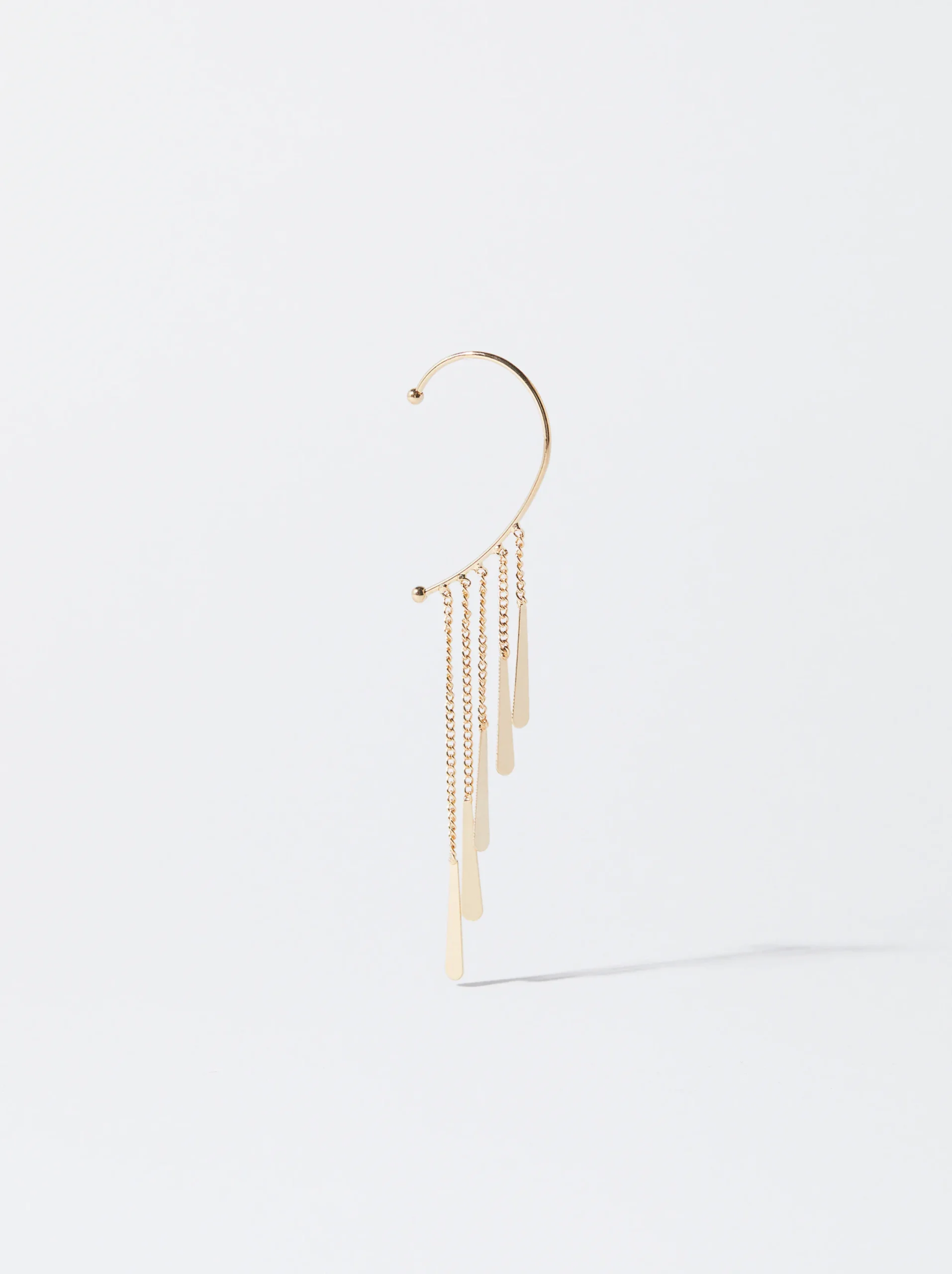 PARFOIS Earcuff Con Lágrimas Dorado Outlet