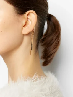 PARFOIS Earcuff Con L&aacute;grimas Dorado Outlet