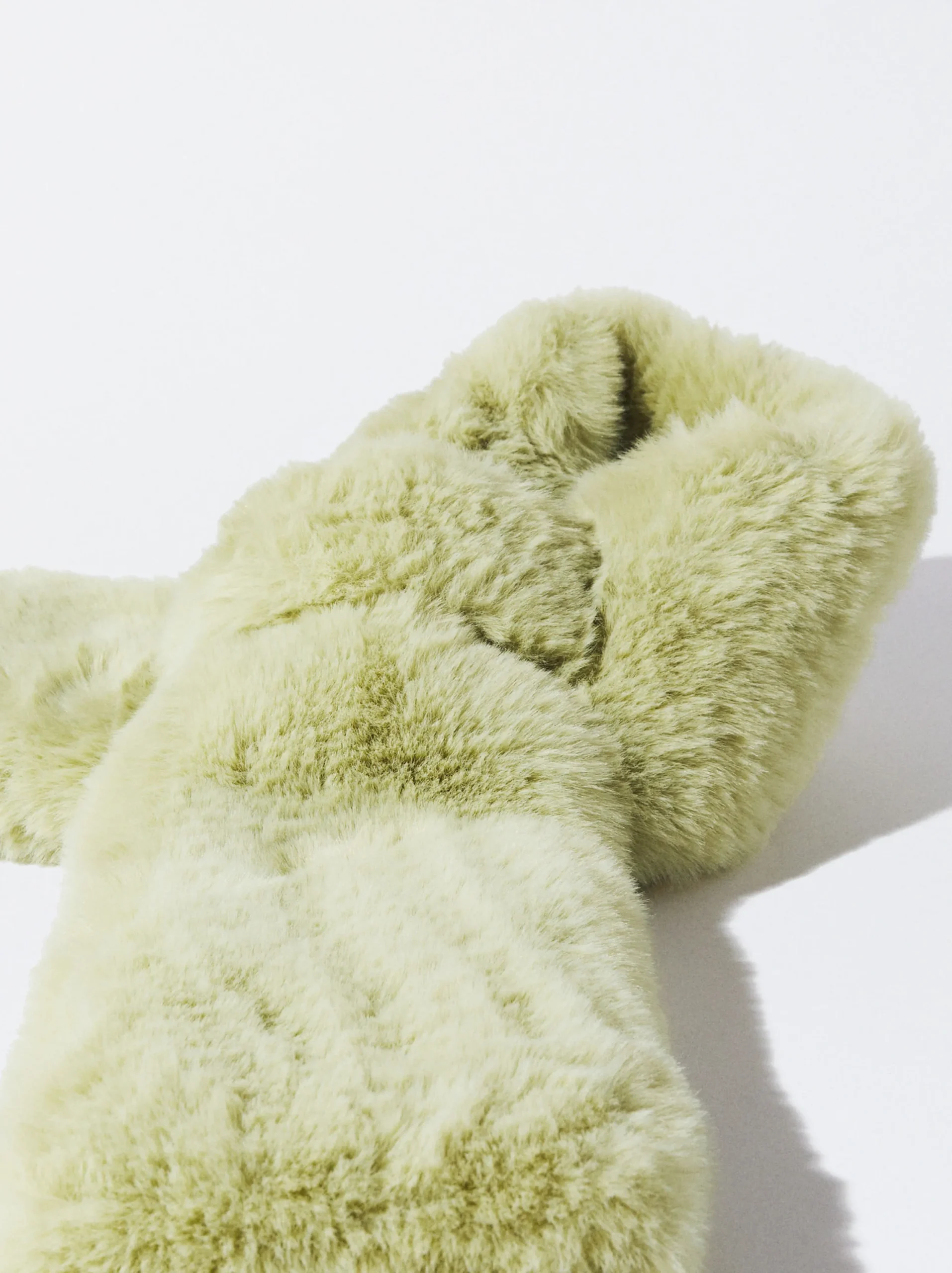 PARFOIS Estola De Pelo Verde Outlet