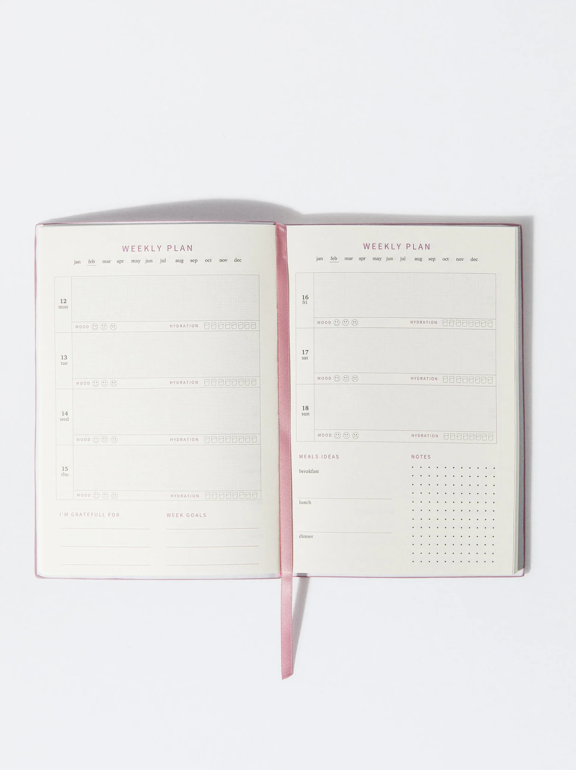 PARFOIS Exclusivo Online - Agenda 2024 Personalizable Rosa Flash Sale