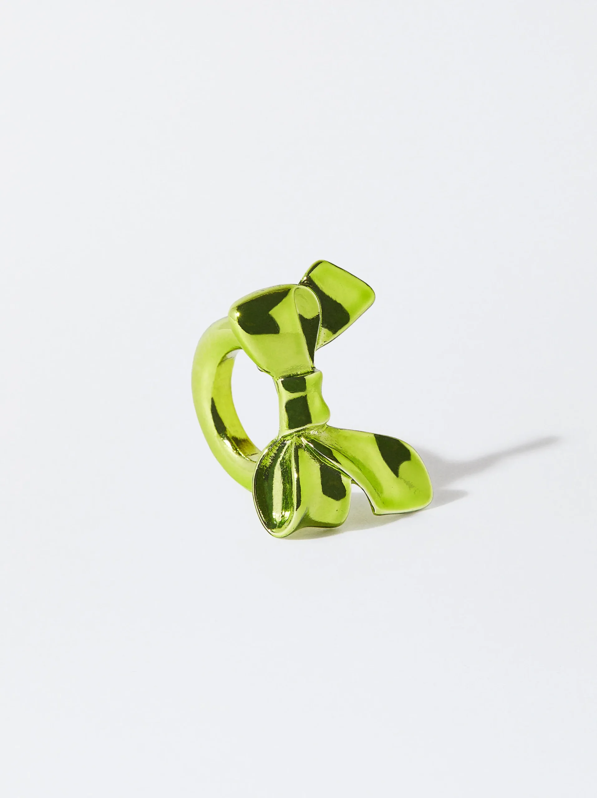 PARFOIS Exclusivo Online - Anillo Lazo Metalizado Verde Sale