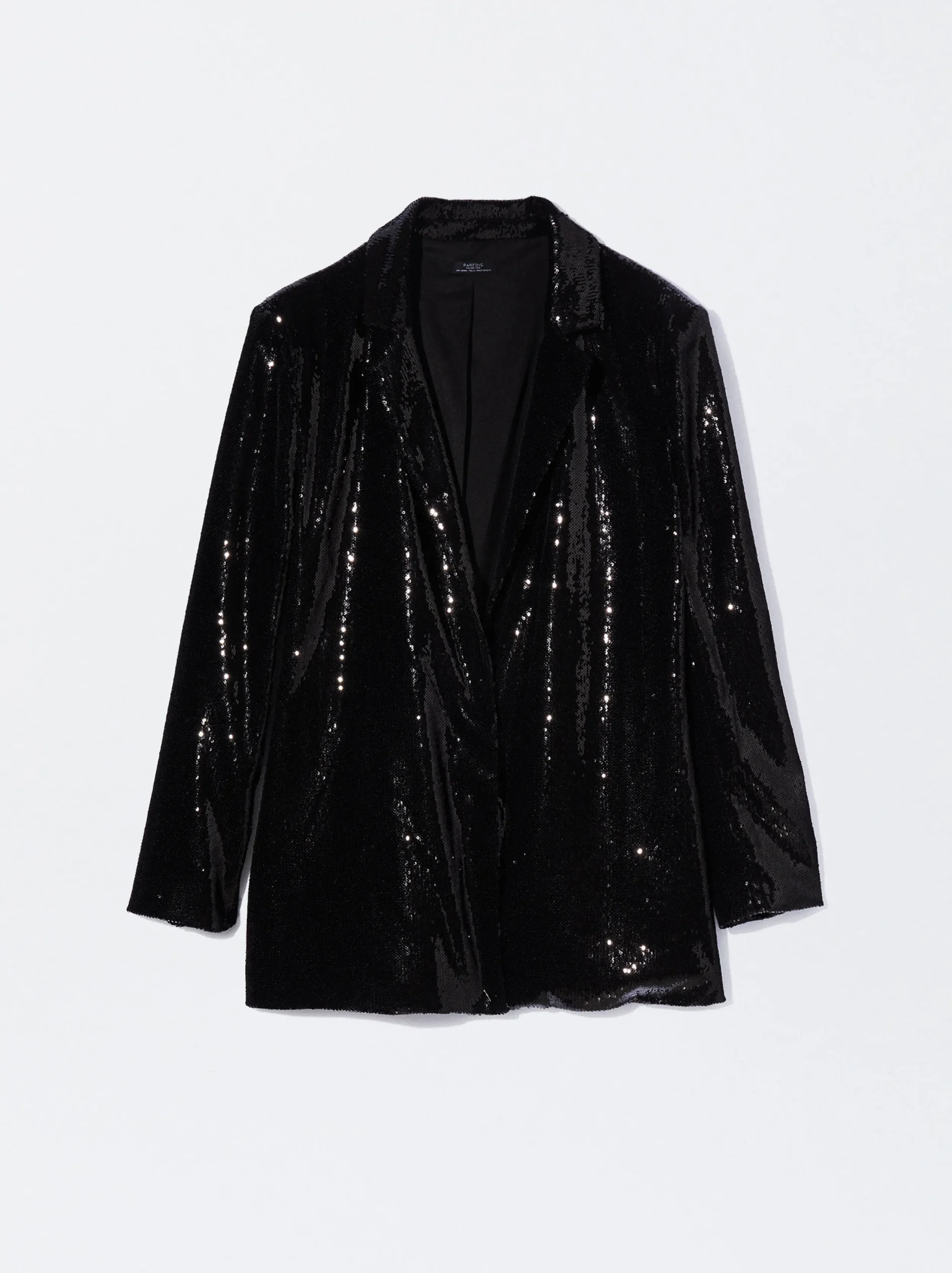 PARFOIS Exclusivo Online - Blazer De Lentejuelas Negro Fashion