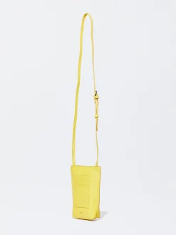 PARFOIS Exclusivo Online - Bolso Para Móvil De Piel Amarillo Shop