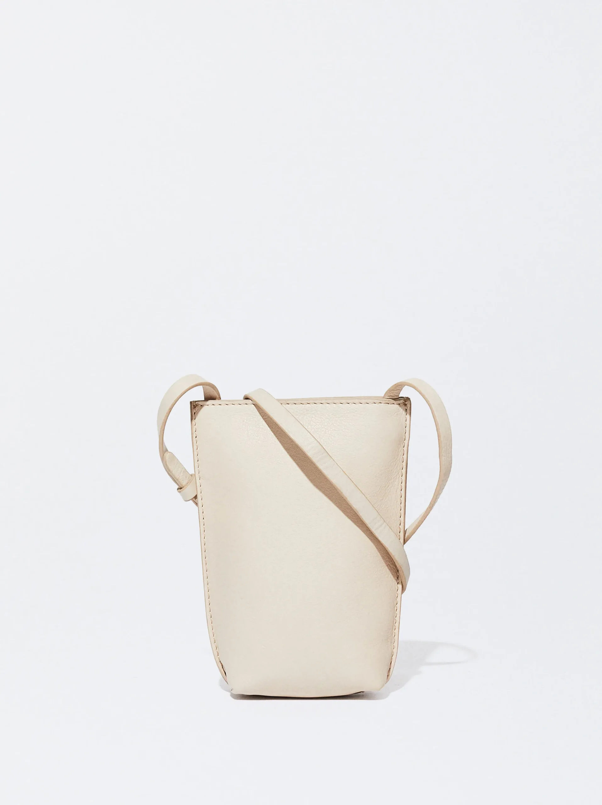 PARFOIS Exclusivo Online - Bolso Para Móvil De Piel Crudo New