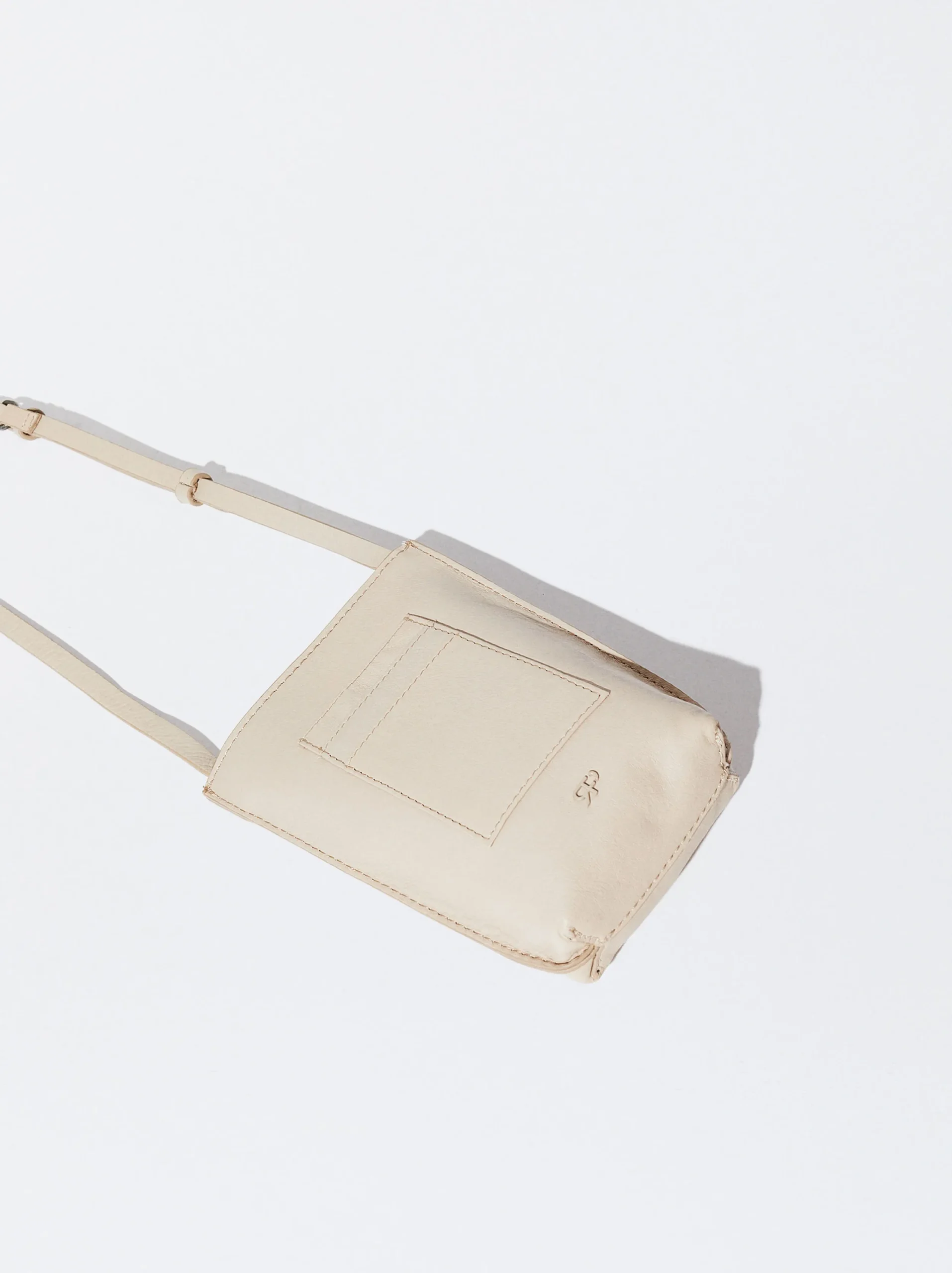 PARFOIS Exclusivo Online - Bolso Para Móvil De Piel Crudo New