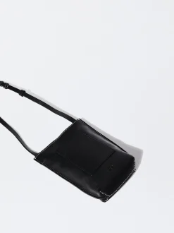 PARFOIS Exclusivo Online - Bolso Para Móvil De Piel Negro Online