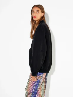 PARFOIS Exclusivo Online - Bomber Con Bolsillos Negro Best Sale