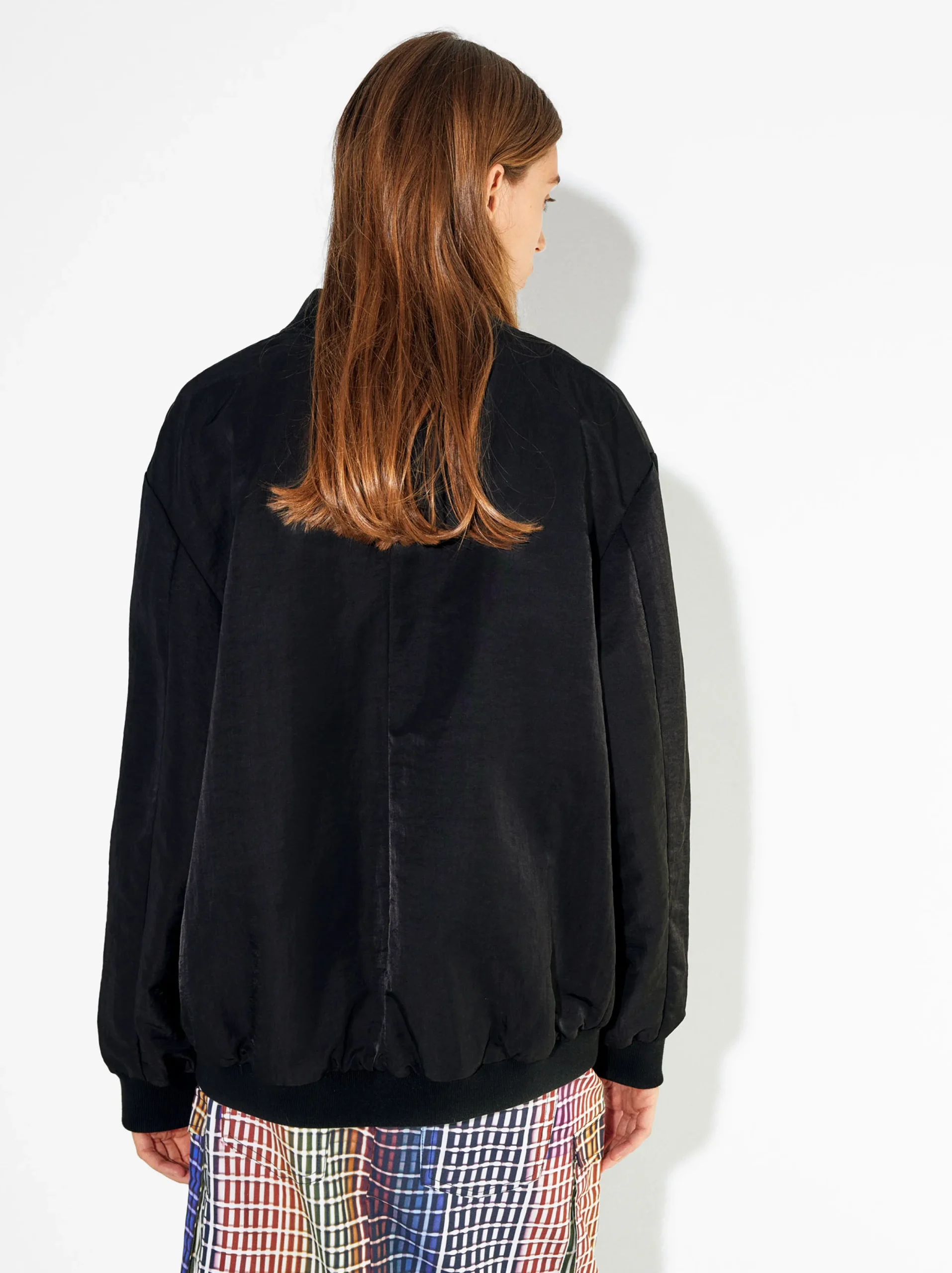 PARFOIS Exclusivo Online - Bomber Con Bolsillos Negro Best Sale