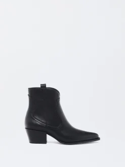 PARFOIS Exclusivo Online - Bot&iacute;n Cowboy De Piel Negro Best Sale