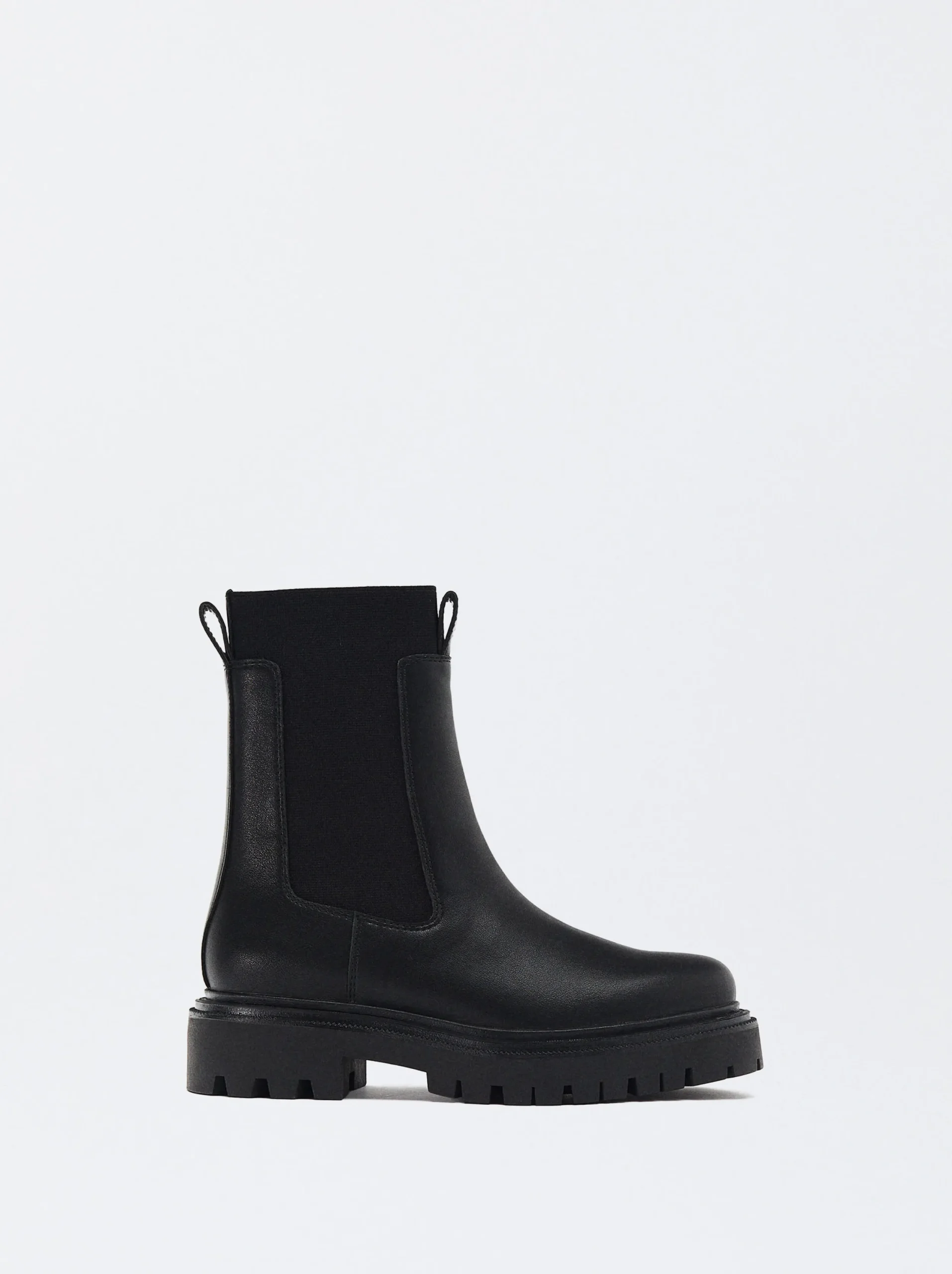 PARFOIS Exclusivo Online - Botines Track Con Elásticos Negro Cheap