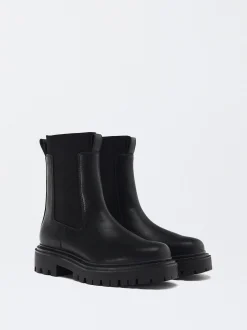 PARFOIS Exclusivo Online - Botines Track Con El&aacute;sticos Negro Cheap
