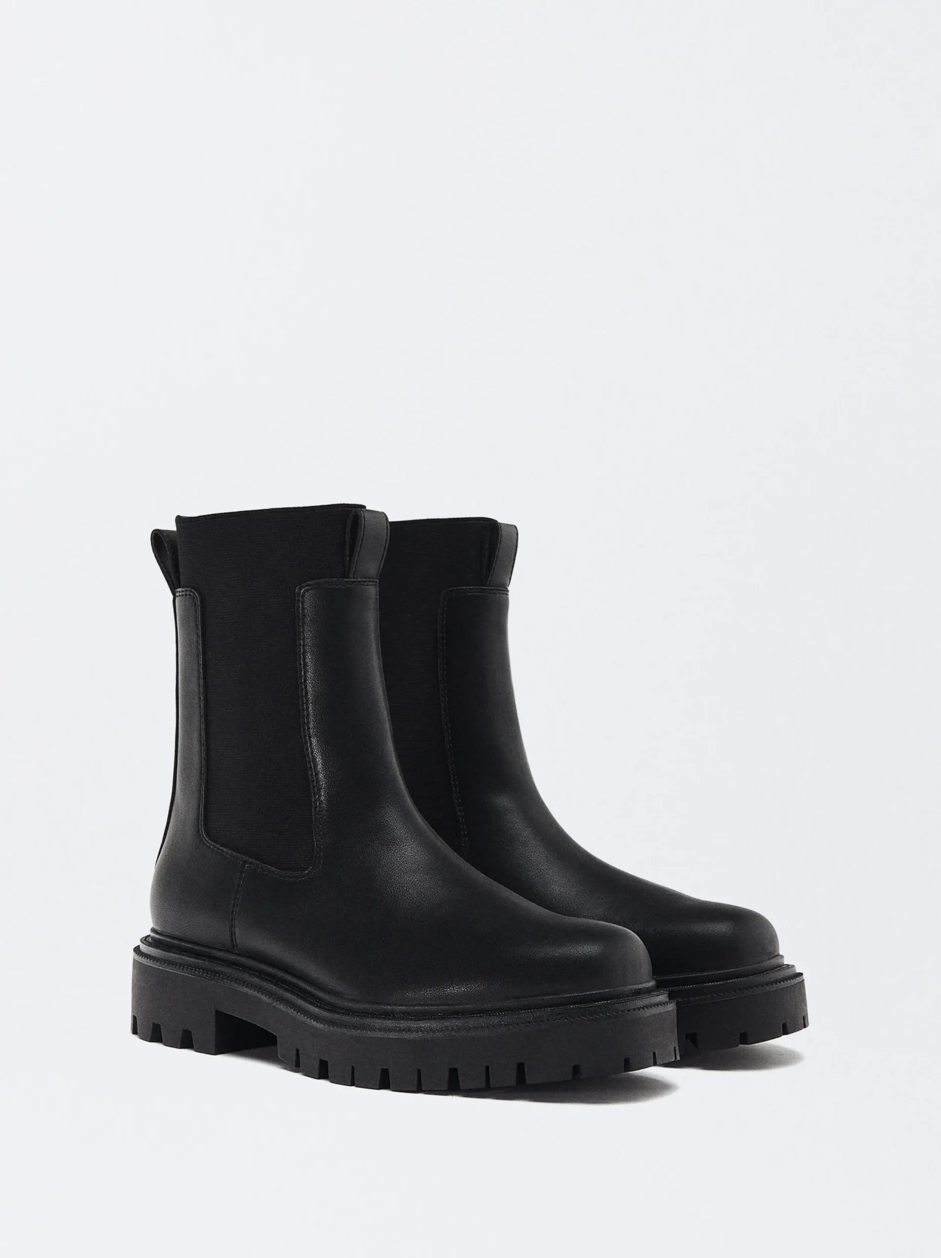 PARFOIS Exclusivo Online - Botines Track Con Elásticos Negro Cheap