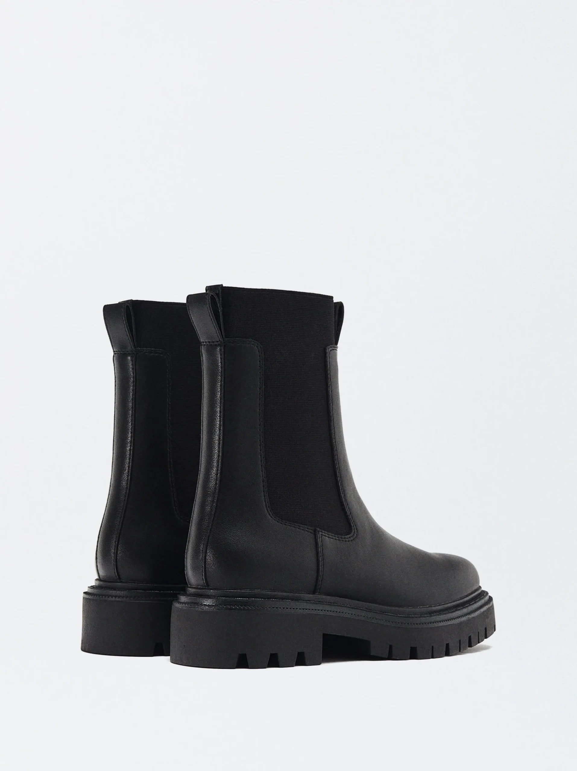 PARFOIS Exclusivo Online - Botines Track Con Elásticos Negro Cheap
