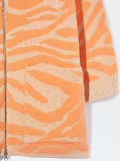 PARFOIS Exclusivo Online - Cárdigan De Punto Jacquard Naranja Best