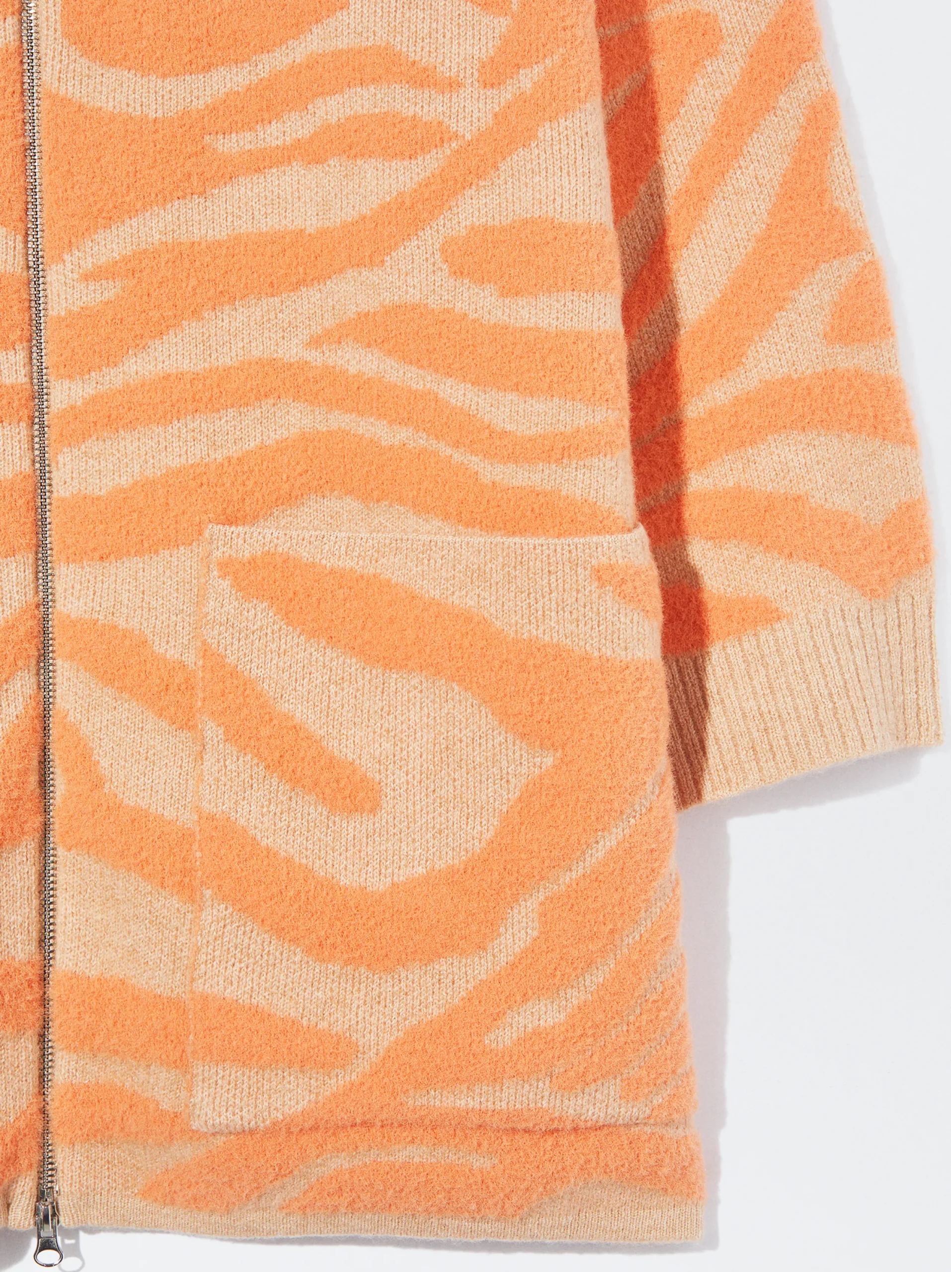 PARFOIS Exclusivo Online - Cárdigan De Punto Jacquard Naranja Best