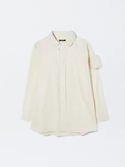 PARFOIS Exclusivo Online - Camisa De Nylon Con Bolso Crudo Store