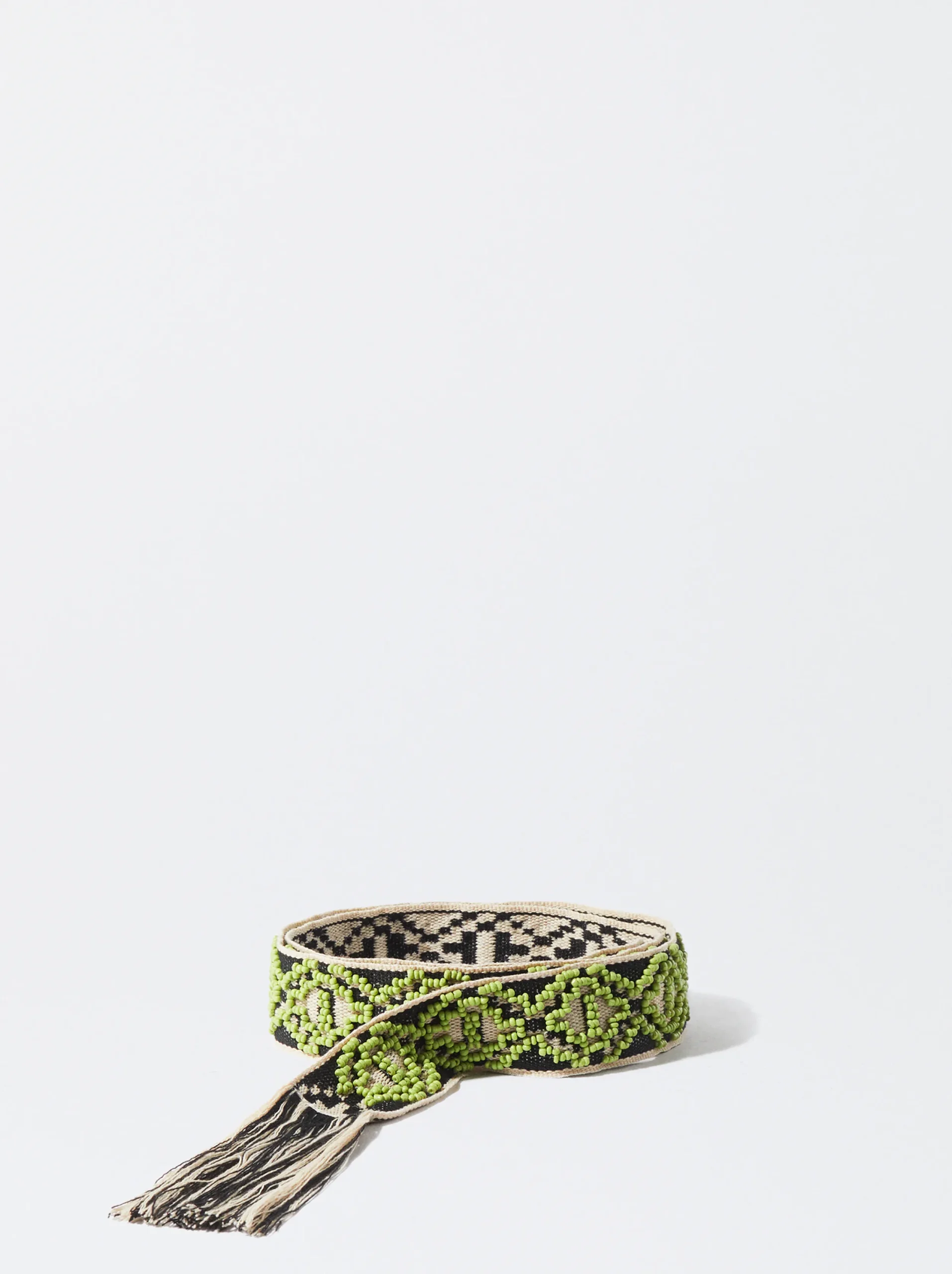 PARFOIS Exclusivo Online - Cinturón Con Abalorios Multicor Outlet