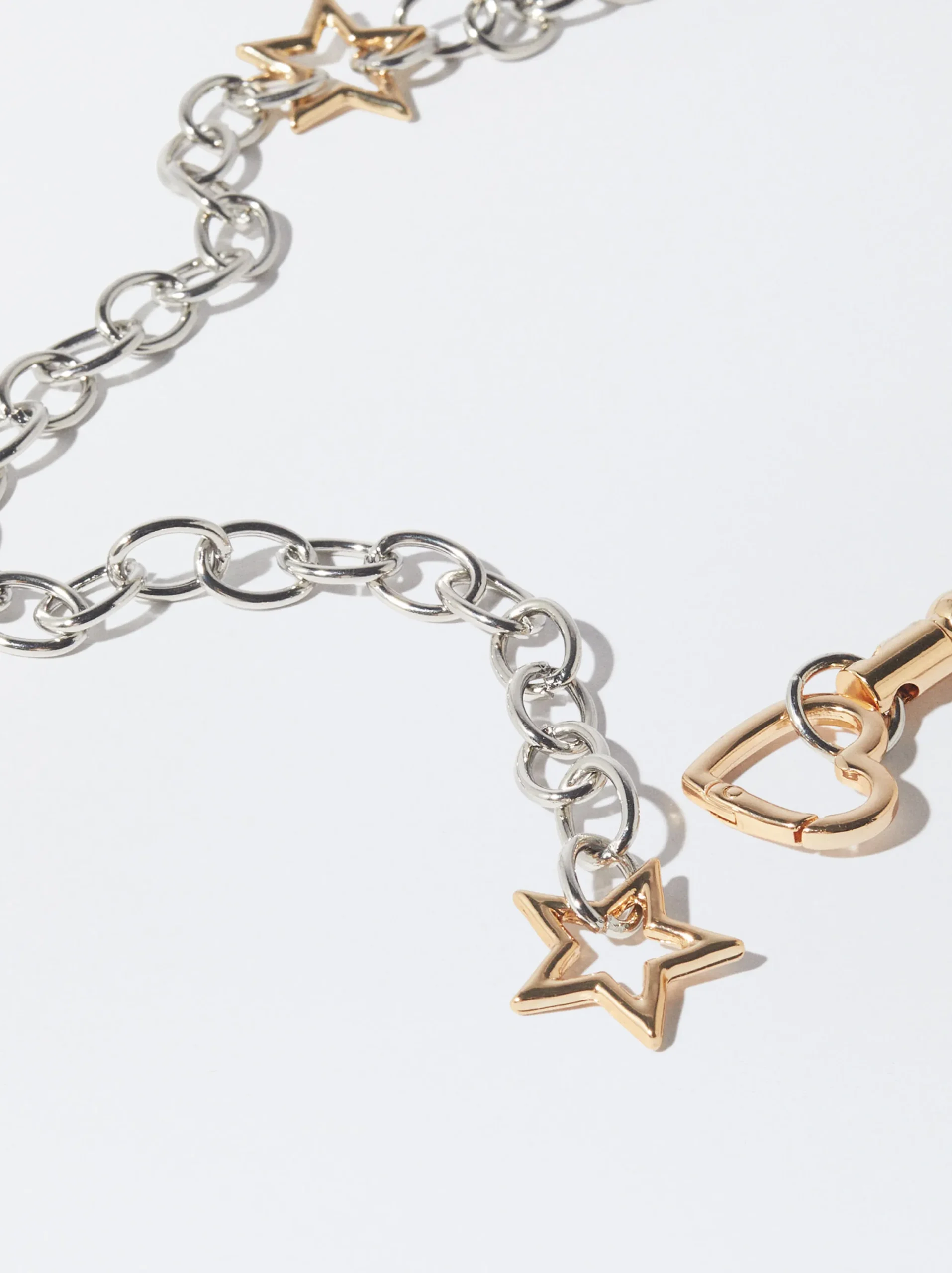 PARFOIS Exclusivo Online - Cinturón Metálico Con Charms Dorado Clearance