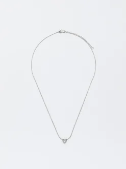 PARFOIS Exclusivo Online - Collar Personalizable Acero Corazón Plateado Best