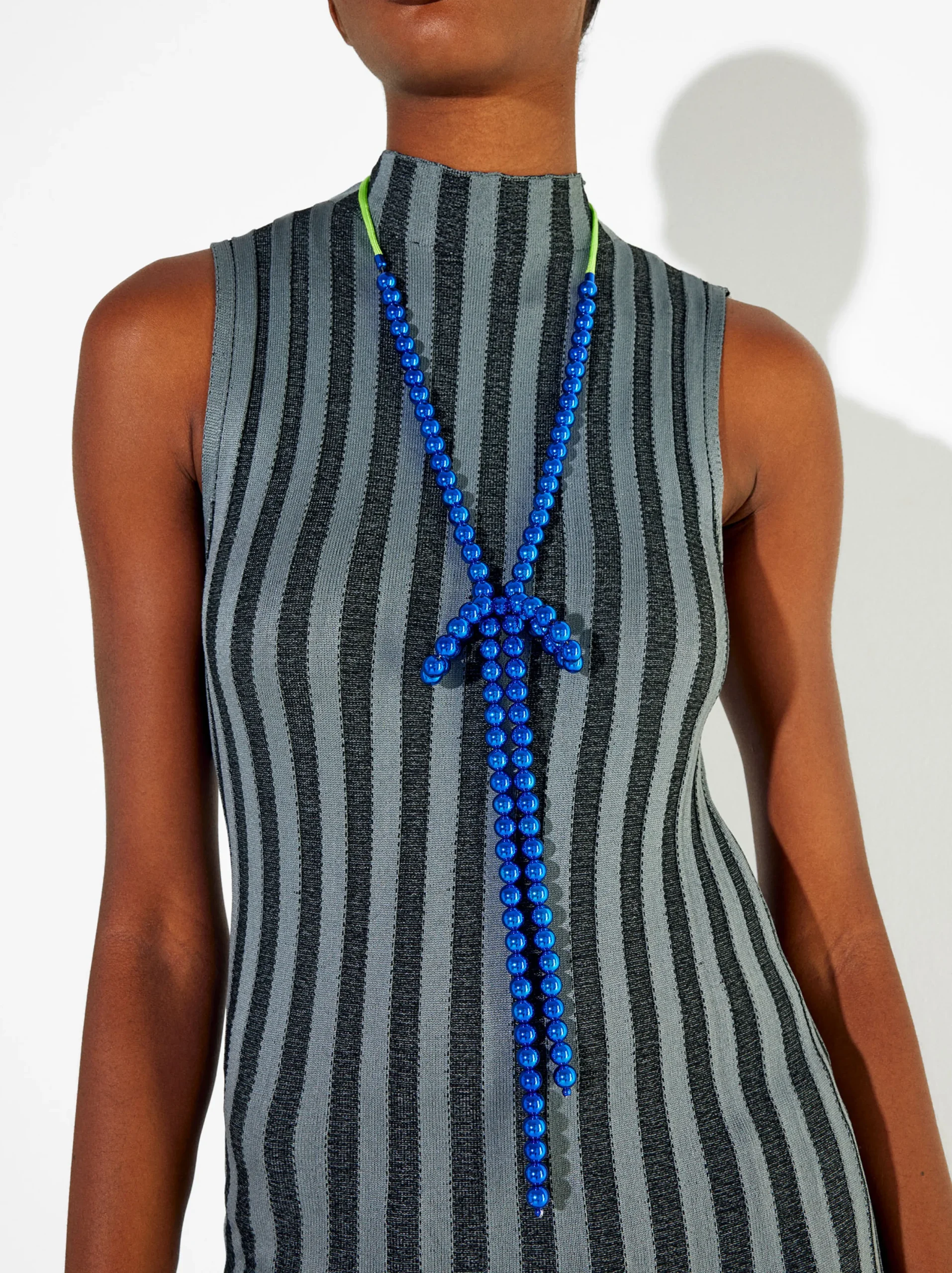 PARFOIS Exclusivo Online - Collar Largo Lazo Azul Shop