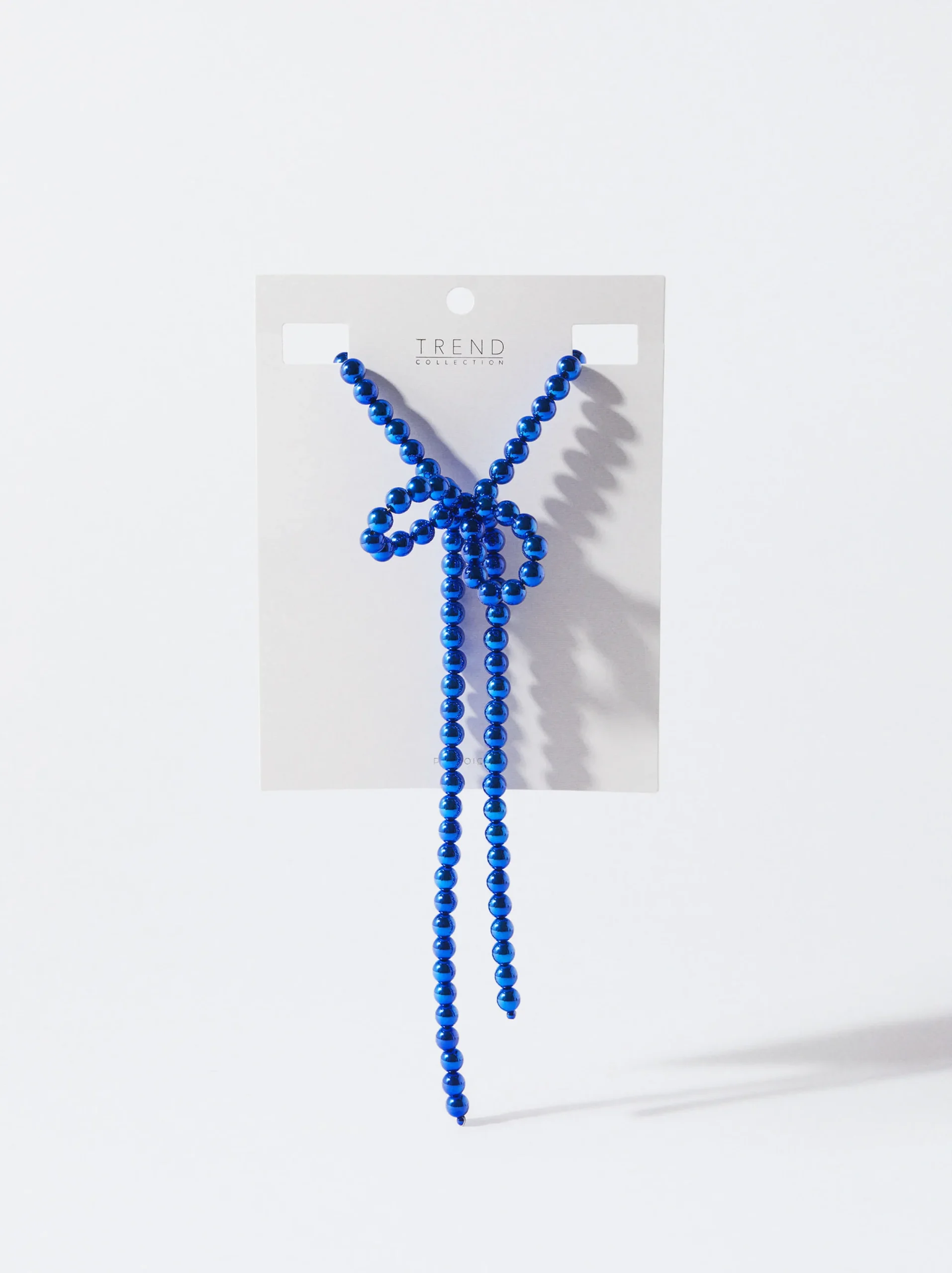 PARFOIS Exclusivo Online - Collar Largo Lazo Azul Shop