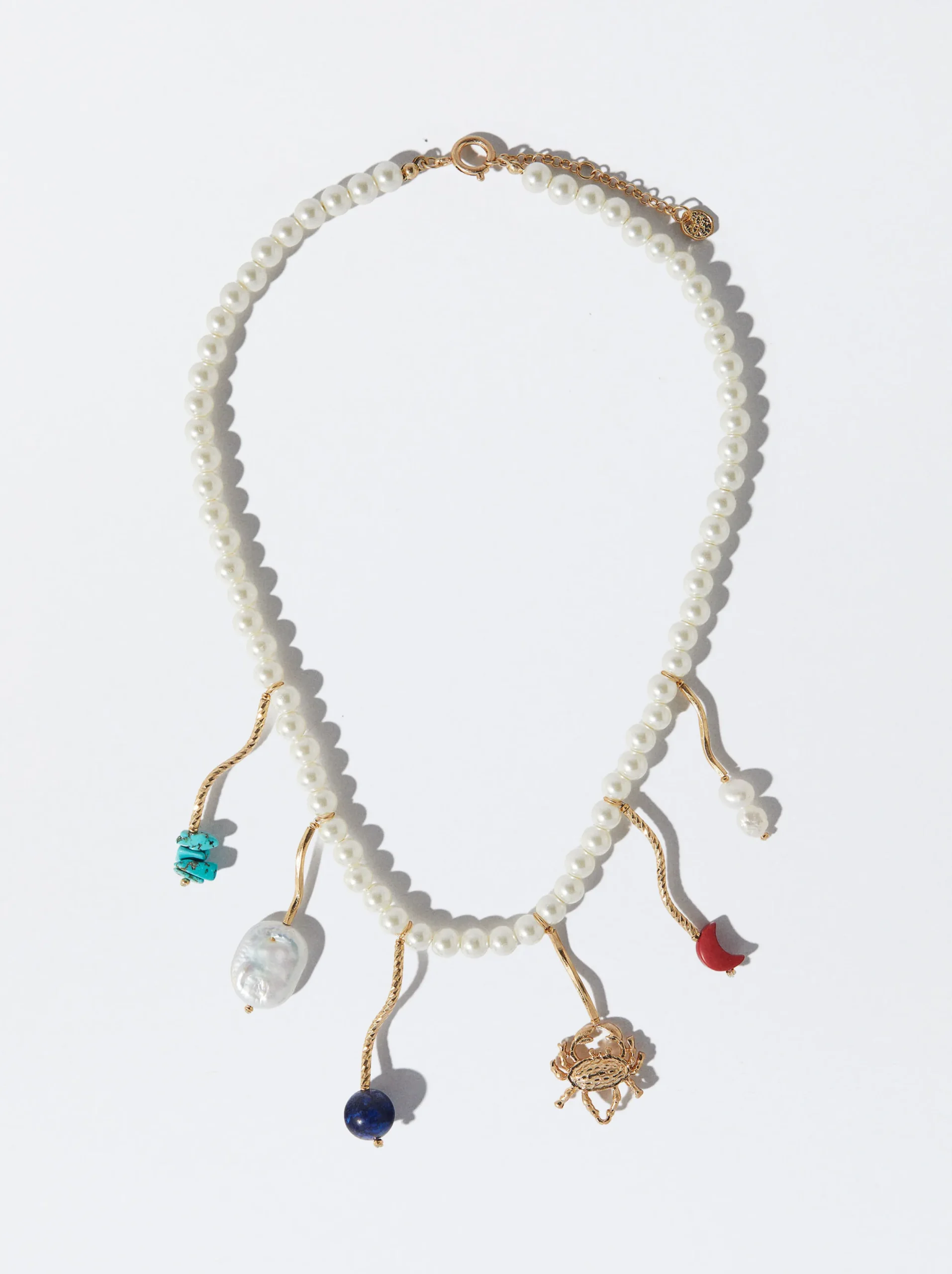 PARFOIS Exclusivo Online - Collar Con Perlas De Agua Dulce Beige Store