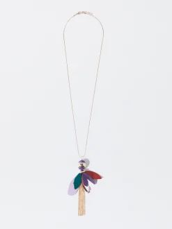 PARFOIS Exclusivo Online - Collar Multicolor Con Resina Multicor Flash Sale