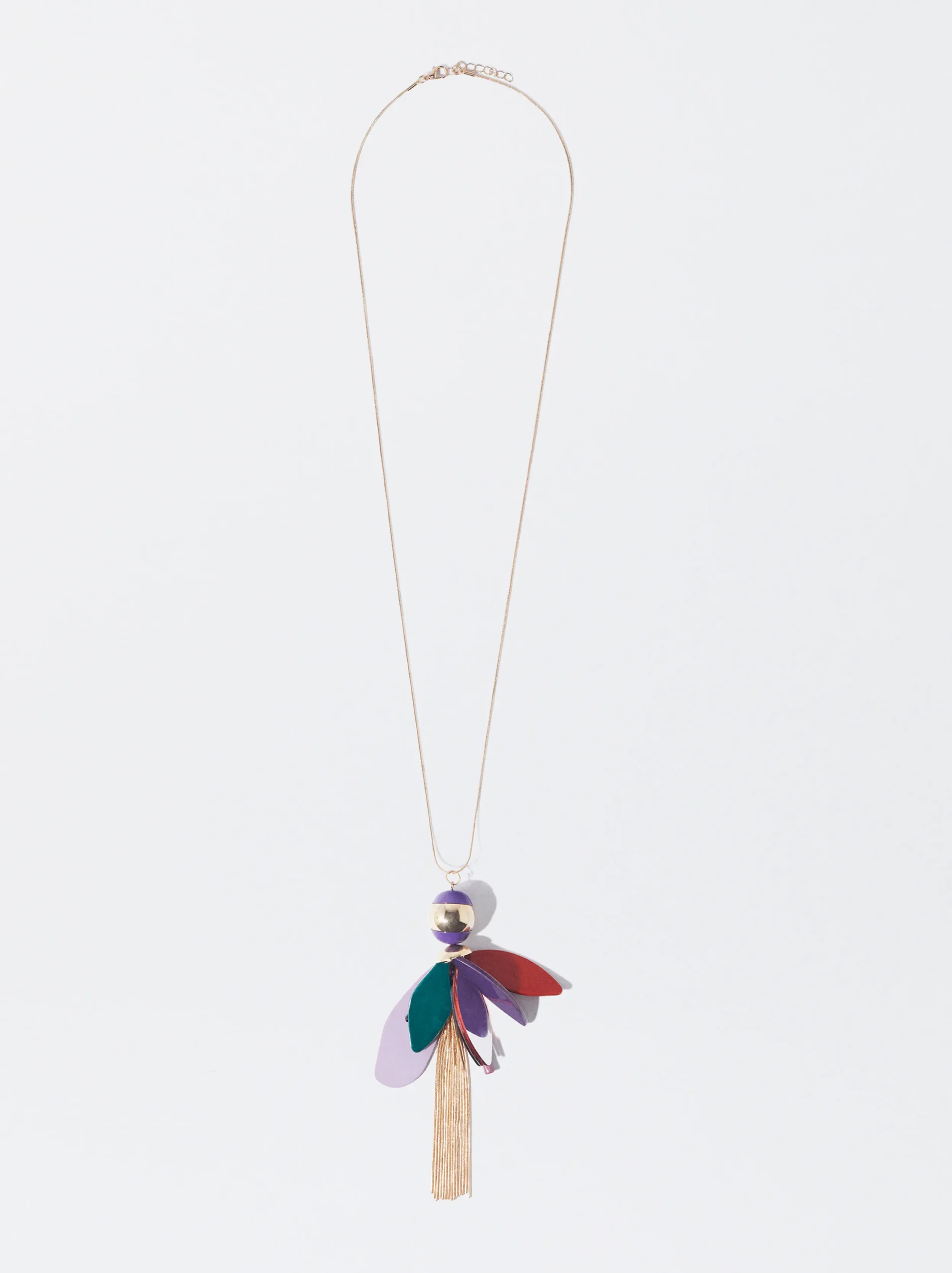 PARFOIS Exclusivo Online - Collar Multicolor Con Resina Multicor Flash Sale