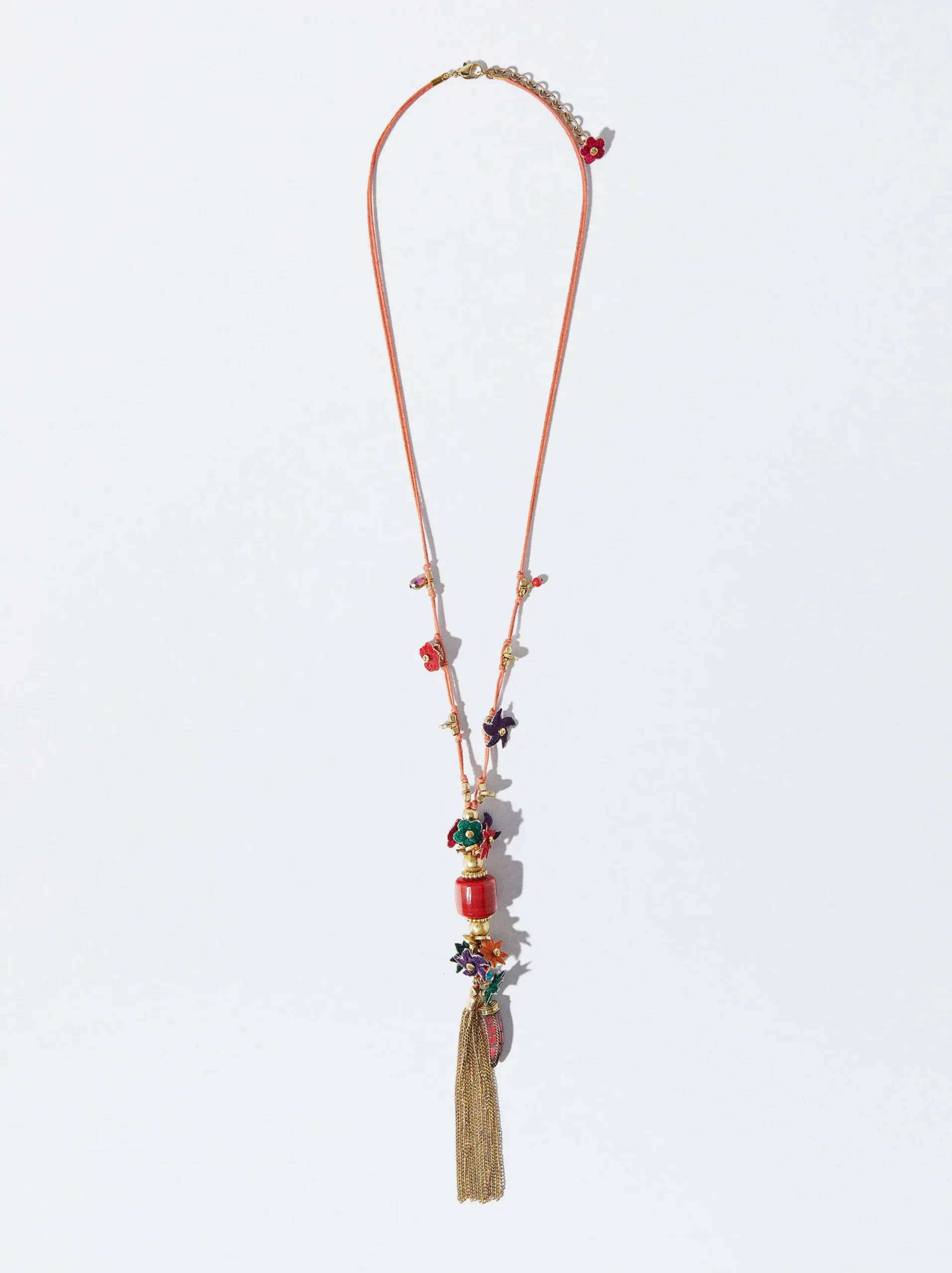 PARFOIS Exclusivo Online - Collar Con Flores Multicor Outlet