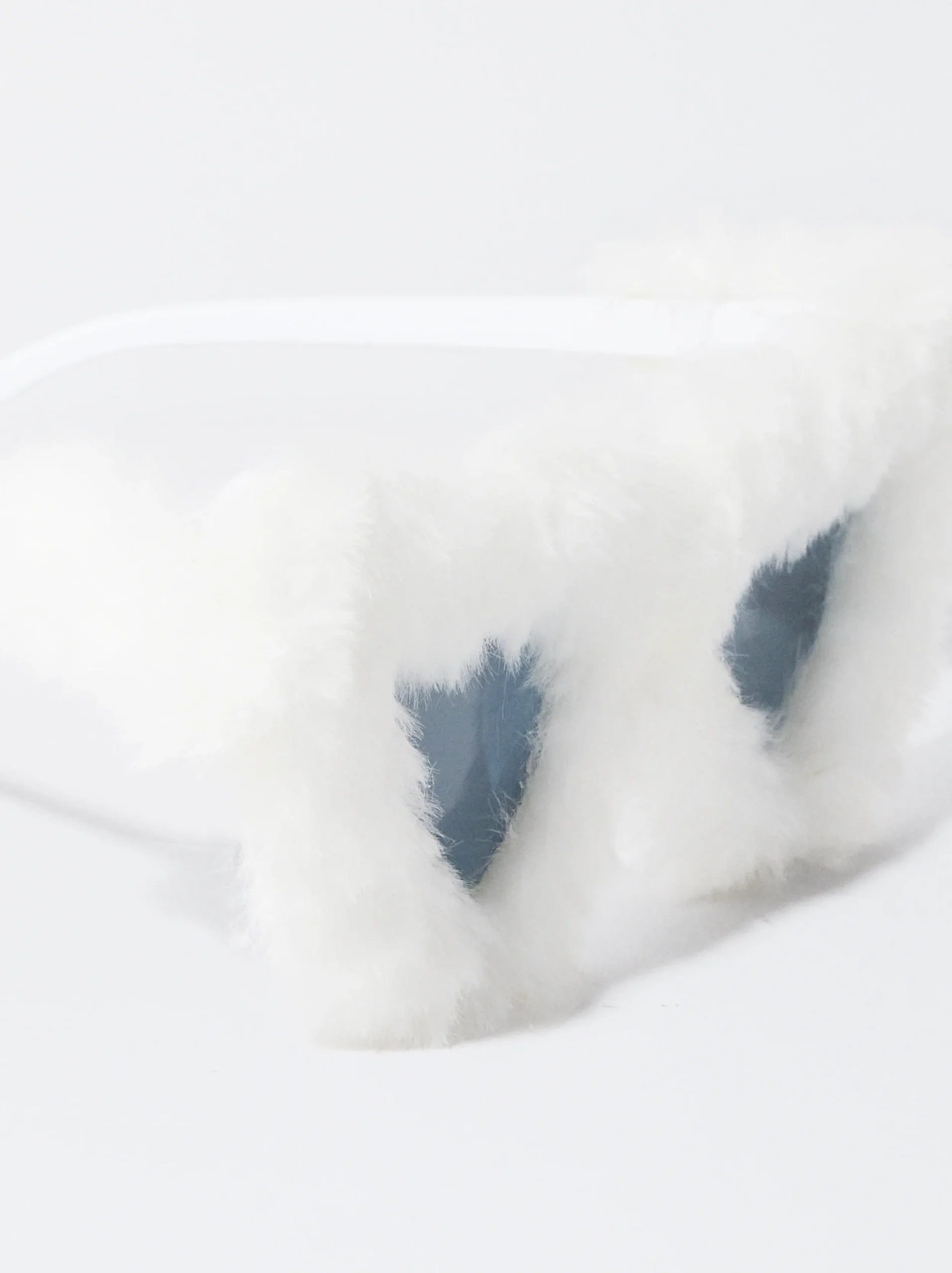 PARFOIS Exclusivo Online - Gafas De Sol Corázon Con Pelo Blanco Hot