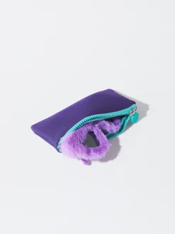 PARFOIS Exclusivo Online - Gafas De Sol Corázon Con Pelo Violeta Fashion
