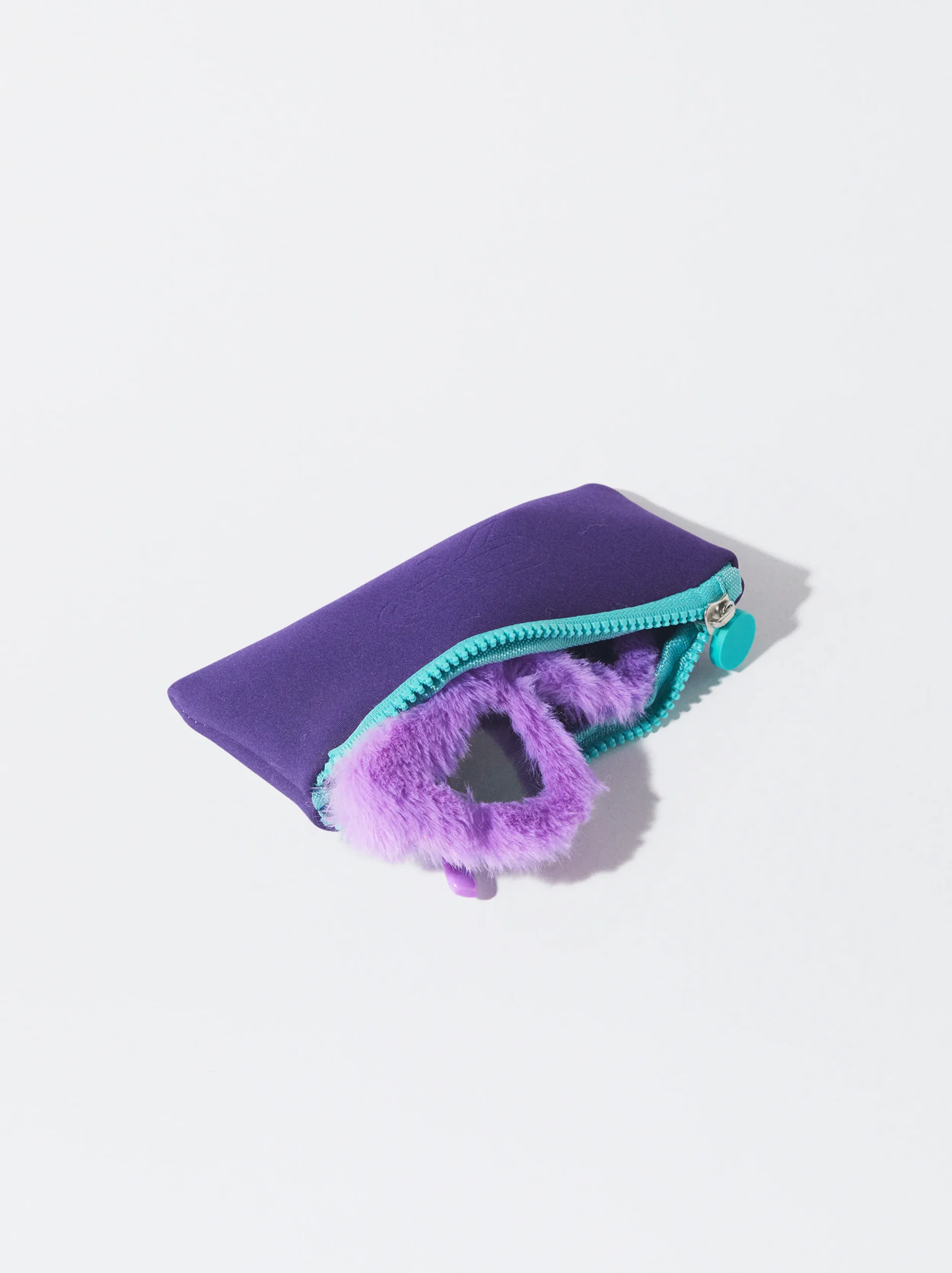 PARFOIS Exclusivo Online - Gafas De Sol Corázon Con Pelo Violeta Fashion