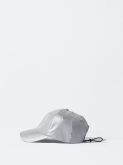 PARFOIS Exclusivo Online - Gorra Tejido Técnico Plateado Hot