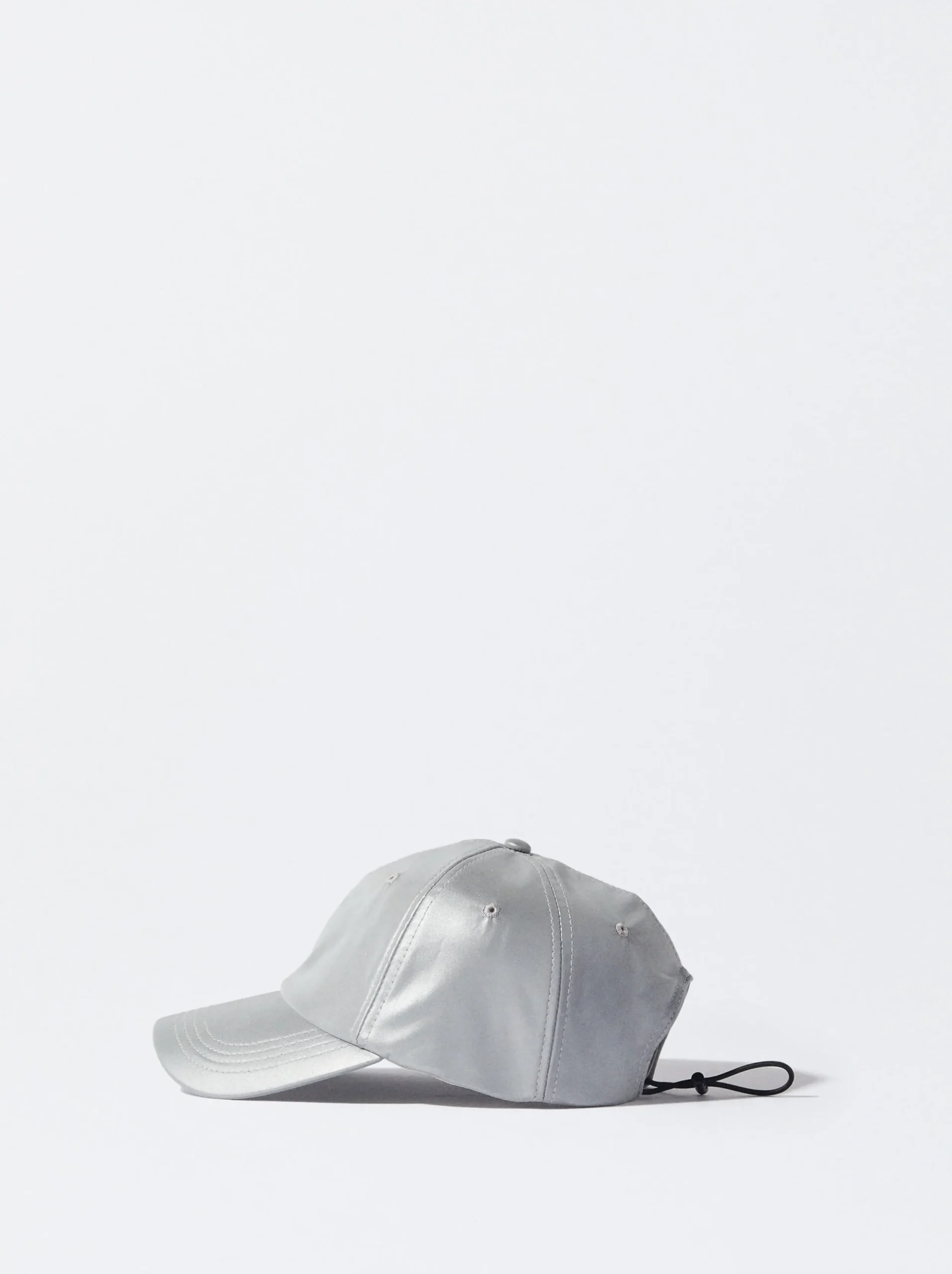 PARFOIS Exclusivo Online - Gorra Tejido Técnico Plateado Hot
