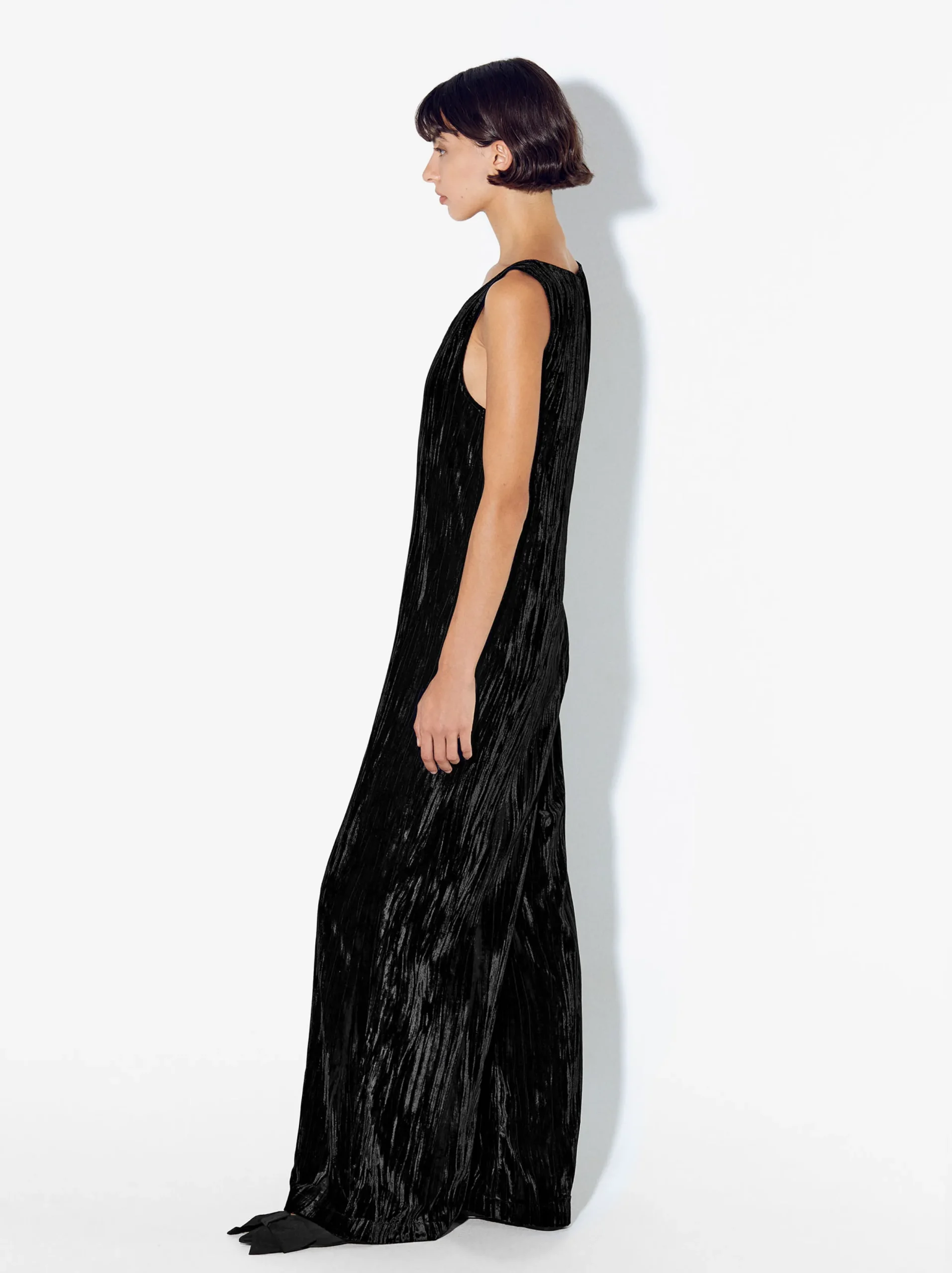 PARFOIS Exclusivo Online - Jumper De Terciopelo Negro Hot