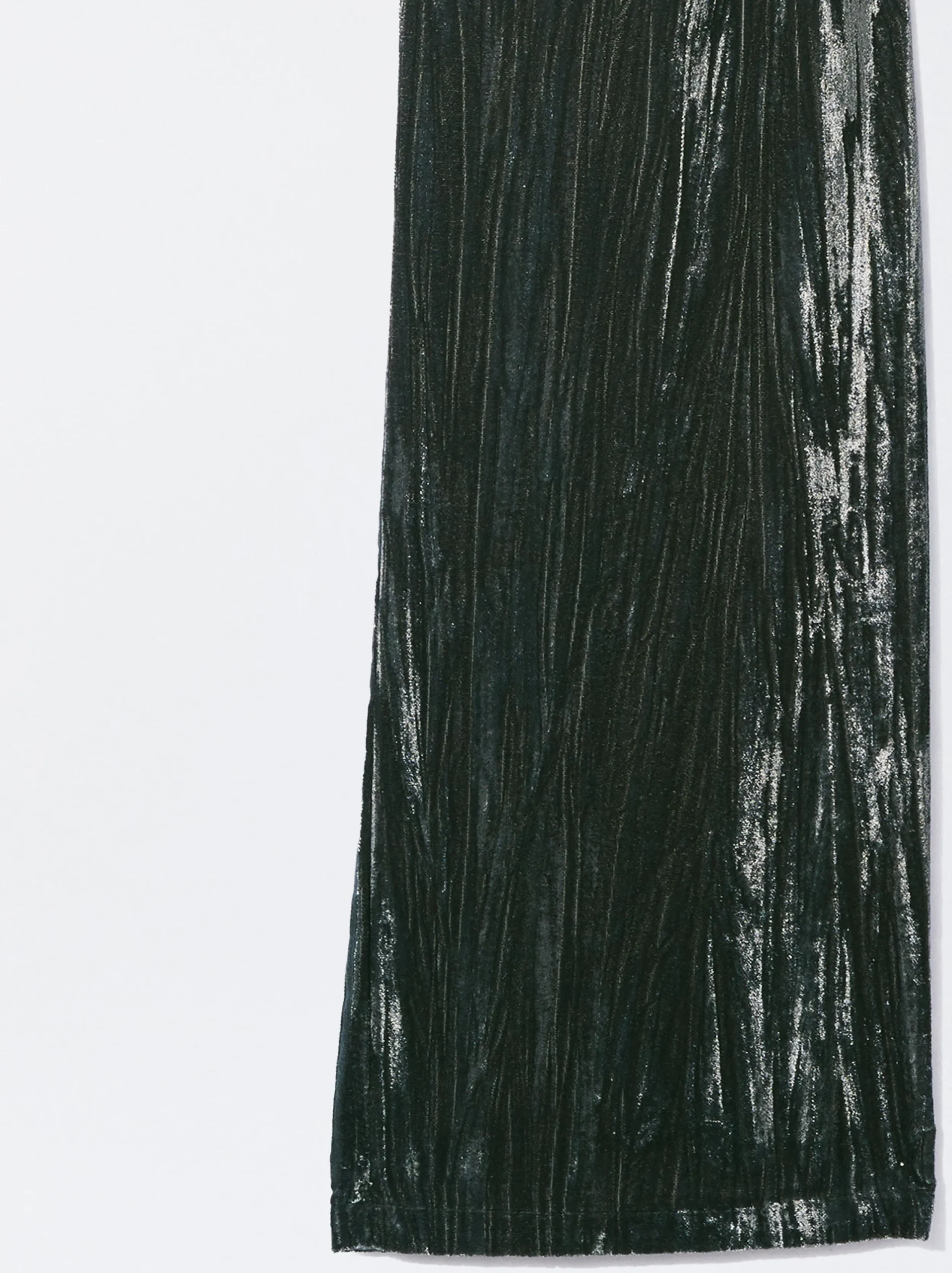 PARFOIS Exclusivo Online - Pantalón De Terciopelo Gris Cheap