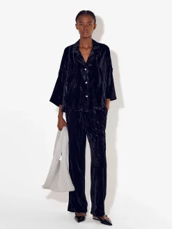 PARFOIS Exclusivo Online - Pantal&oacute;n De Terciopelo Negro Store