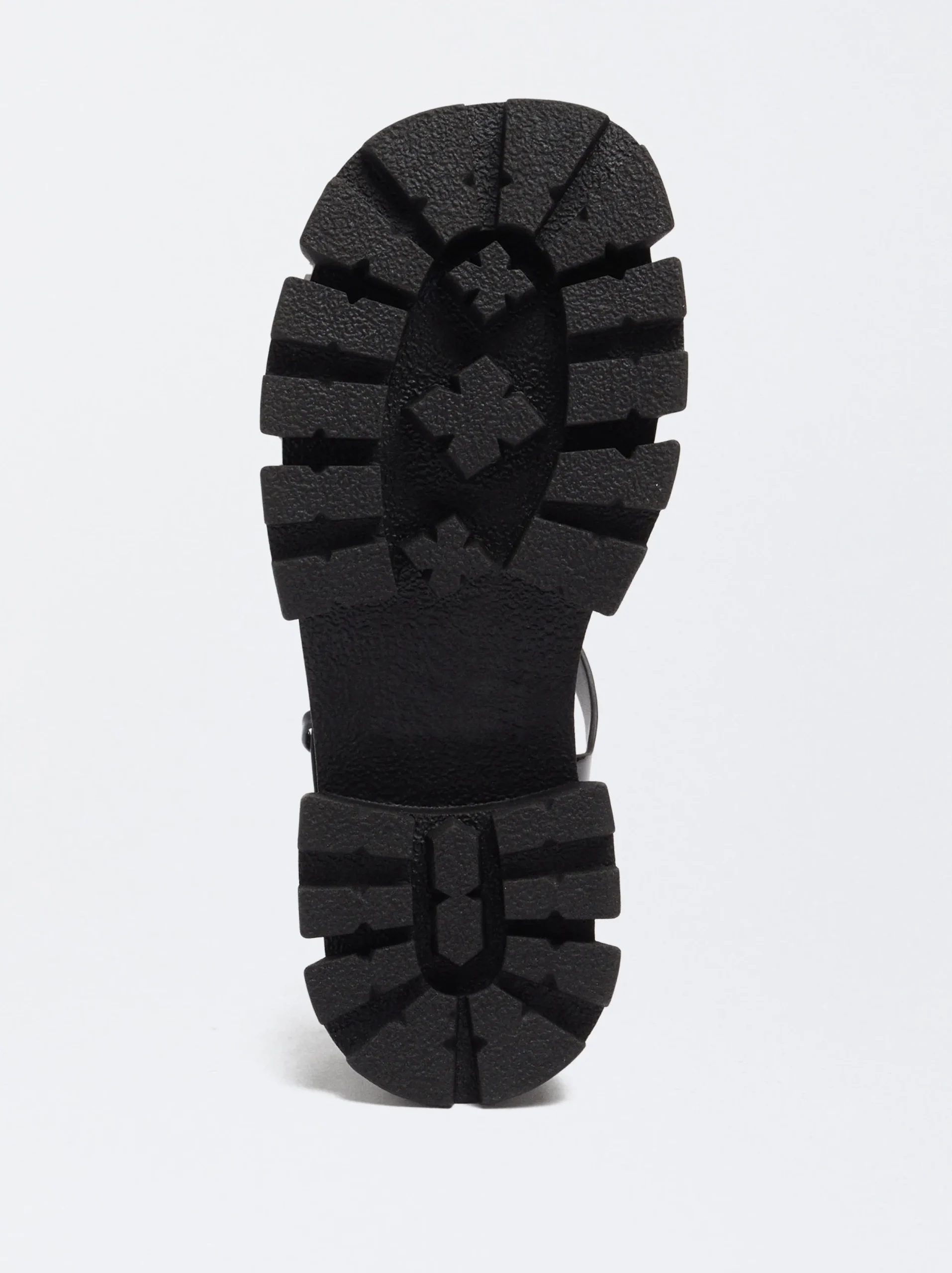 PARFOIS Exclusivo Online - Sandalia Cangrejera Plataforma Negro Flash Sale