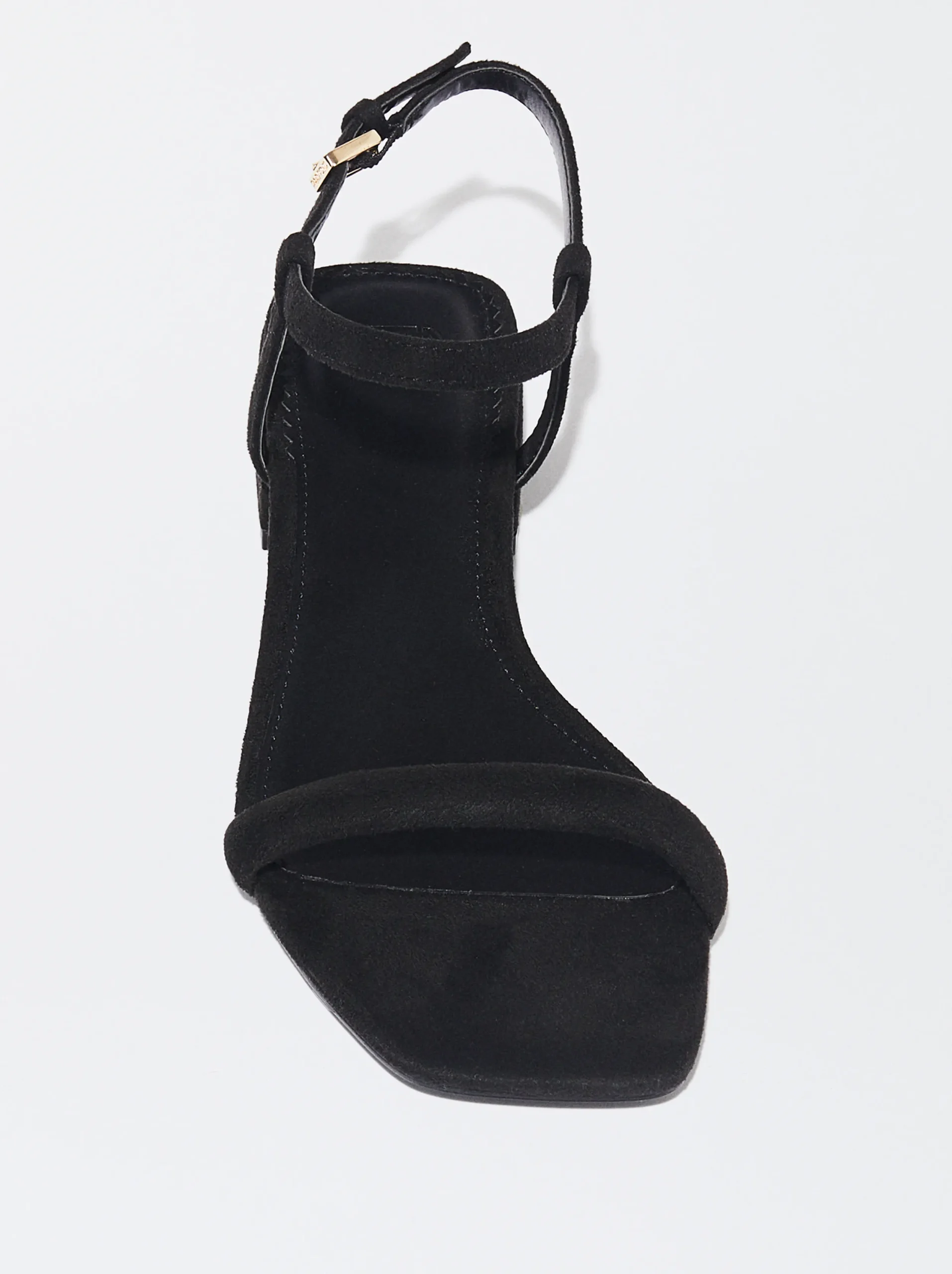 PARFOIS Exclusivo Online - Sandalia Plana Tiras Pulsera Negro Clearance