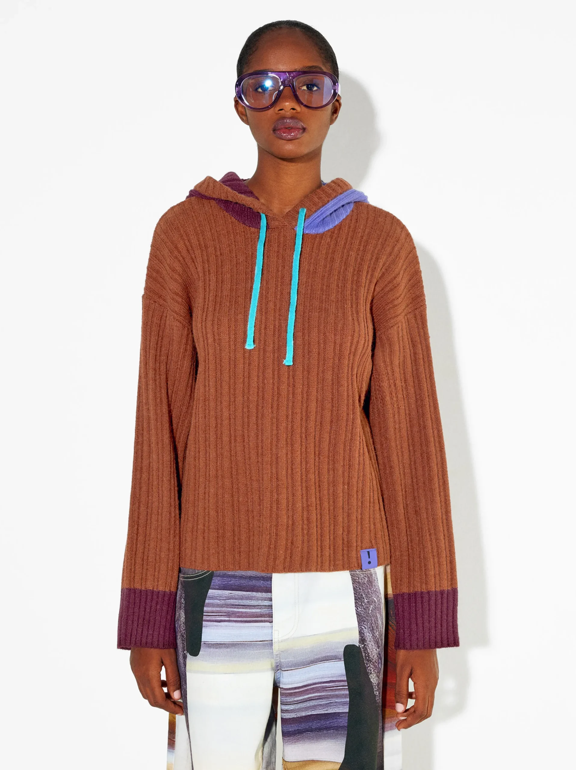 PARFOIS Exclusivo Online - Sudadera Con Capucha Multicor Fashion