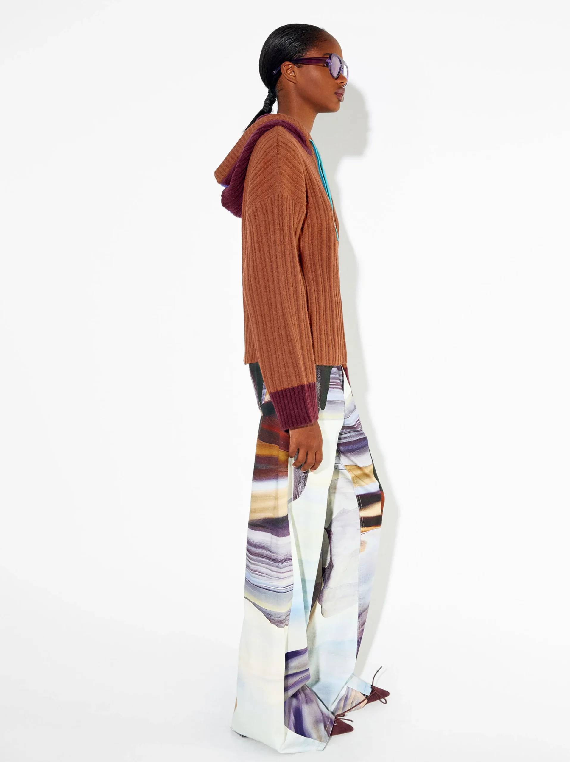 PARFOIS Exclusivo Online - Sudadera Con Capucha Multicor Fashion