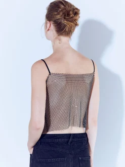 PARFOIS Exclusivo Online - Top Tirantes Con Lazo Negro Online