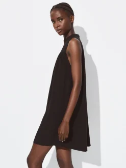 PARFOIS Exclusivo Online - Vestido Corto Con Volantes Negro Store